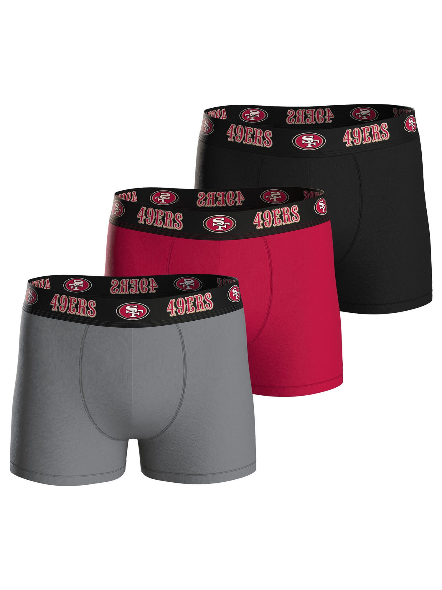 Boxer Herren Boxershort 3er Pack Baumwolle