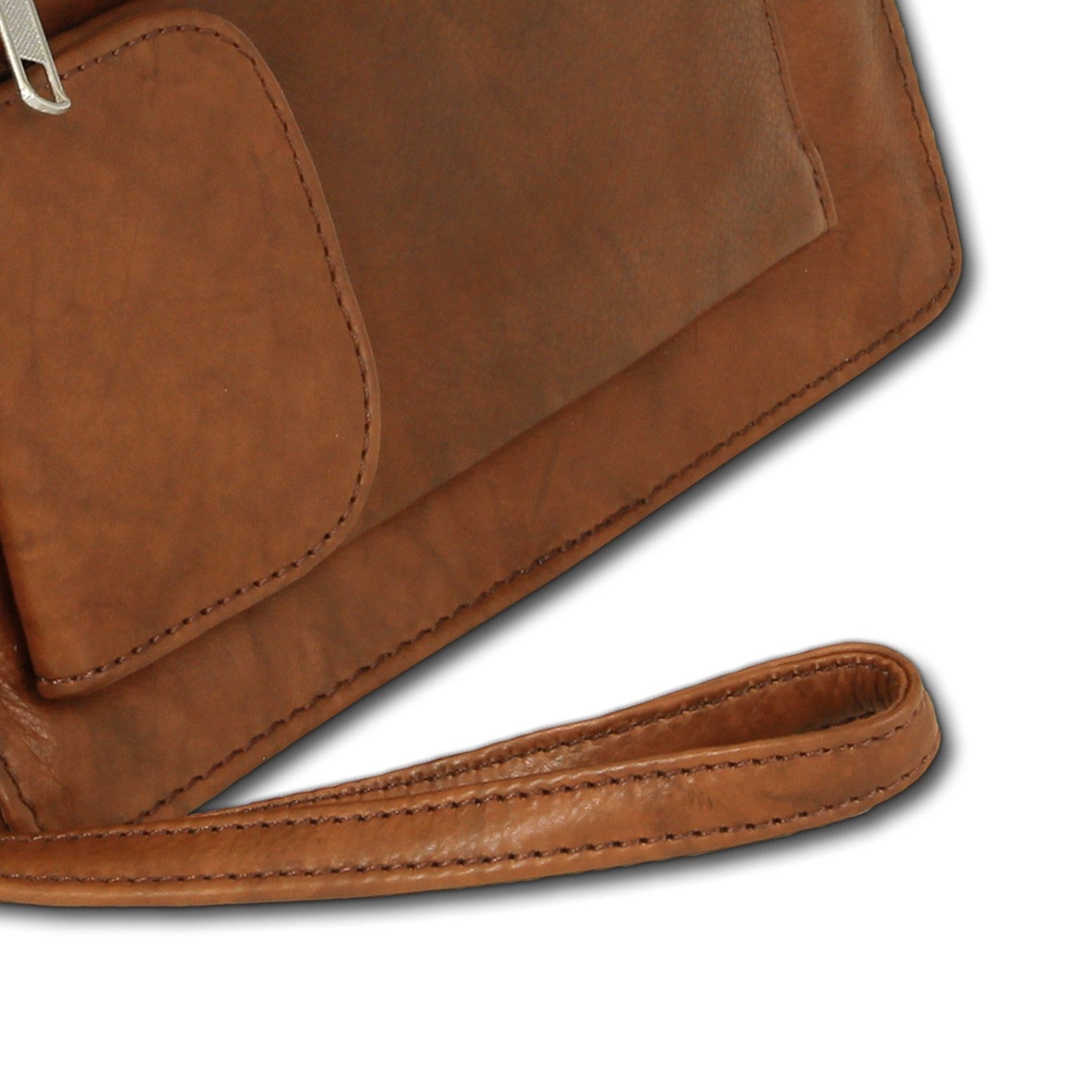DrachenLeder Handgelenktasche OTJ512X DrachenLeder Handgelenktasche verschiedene (Handgelenktasche), Handgelenktasche Leder, tan, braun ca. 20cm x ca. 12cm