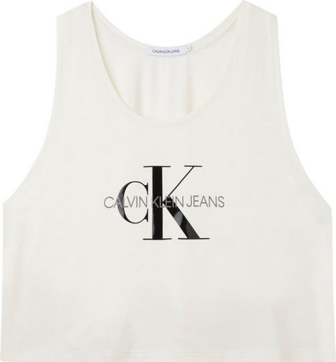 Calvin Klein Jeans Tanktop »MONOGRAM MODAL TANK TOP« mit CK Monogramm Logo & Schriftzug