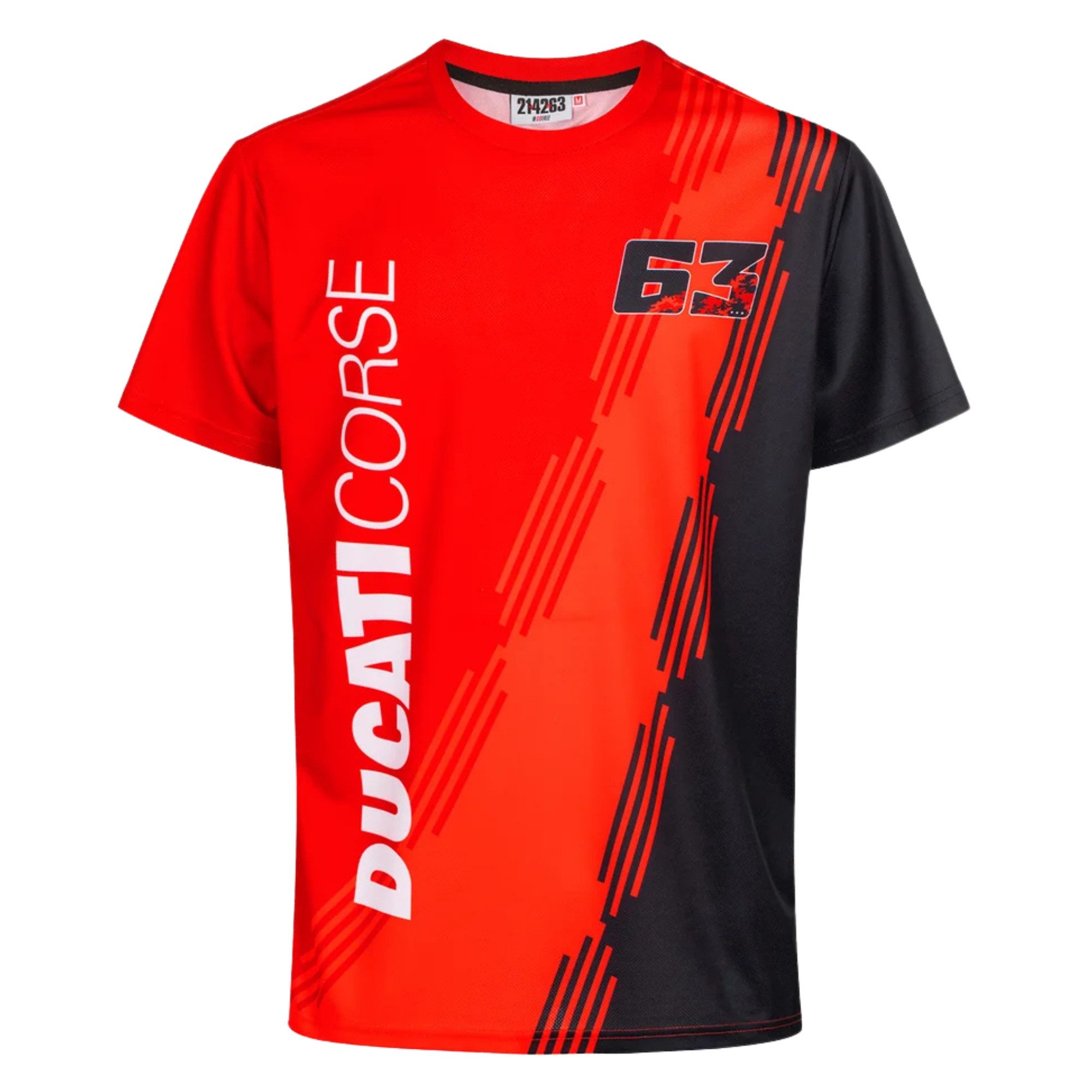 DUCATI CORSE T-Shirt Ducati Corse T-Shirt Bagnaia 63