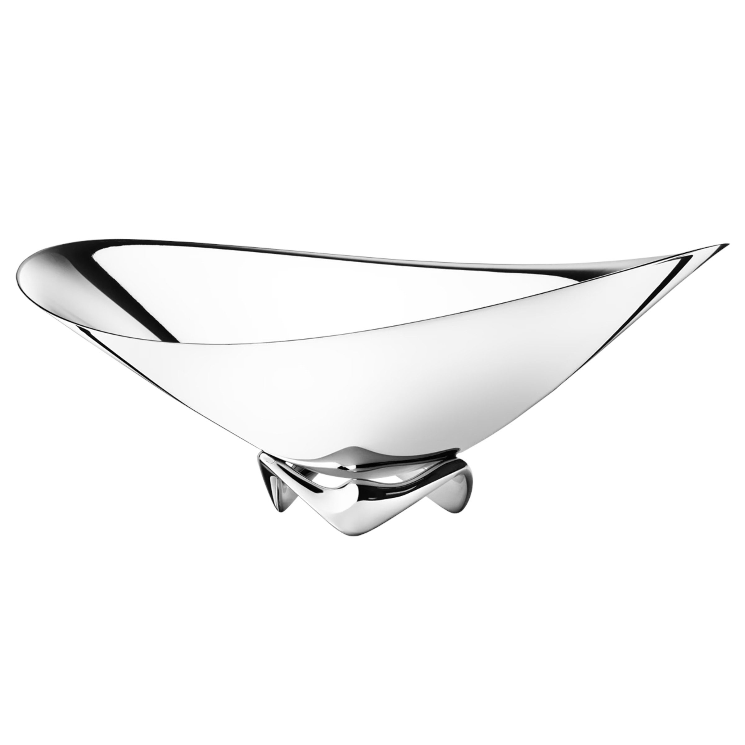 Georg Jensen Schale Georg Jensen Koppel Wave Schale Ø 42 cm, Edelstahl