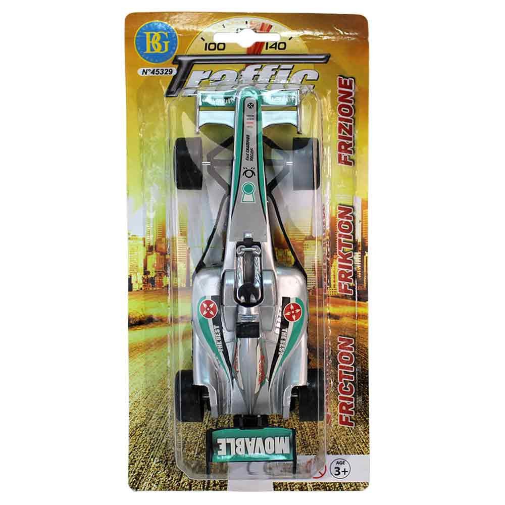 B&G INTERNATIONAL Spielzeug-Rennwagen Einsitzer Rennwagen Spielzeug mit Rückzug - ca. 19 cm, (1-tlg)