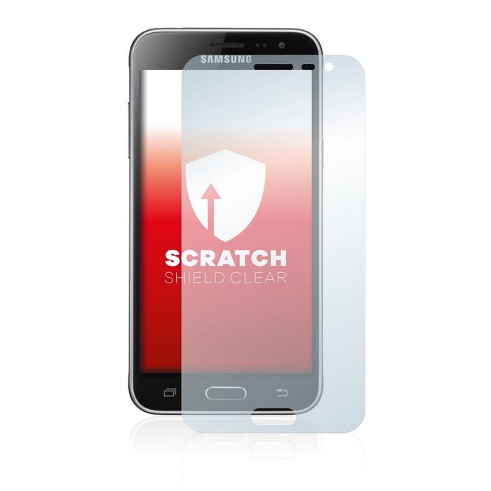 upscreen Schutzfolie für Samsung Galaxy J3 Duos 2016 Displayschutzfolie Folie klar Anti-Scratch Anti-Fingerprint