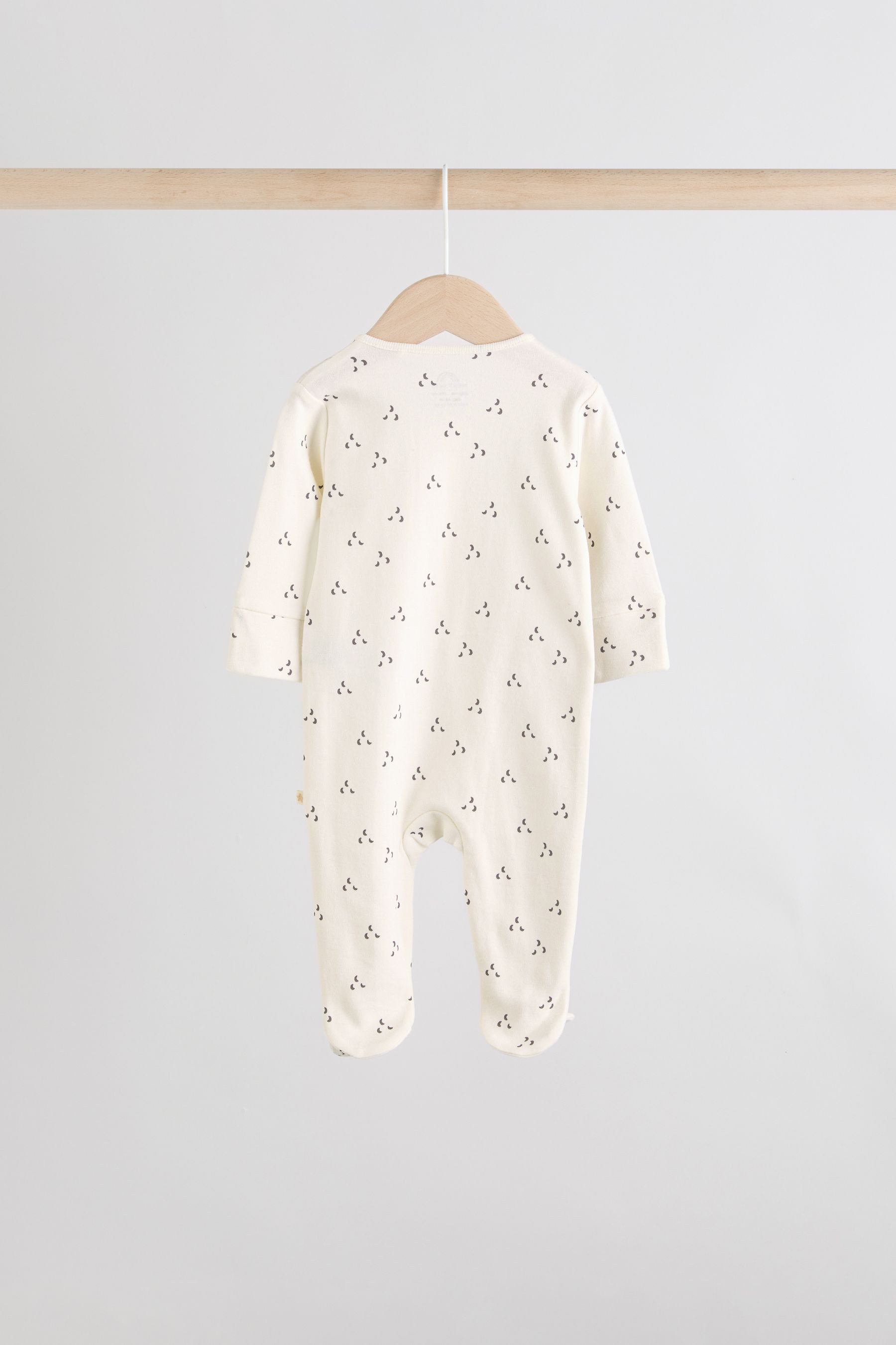 Next Schlafoverall 4er-Pack Babystrampler Zwei-Wege-Reißverschluss (4-tlg)