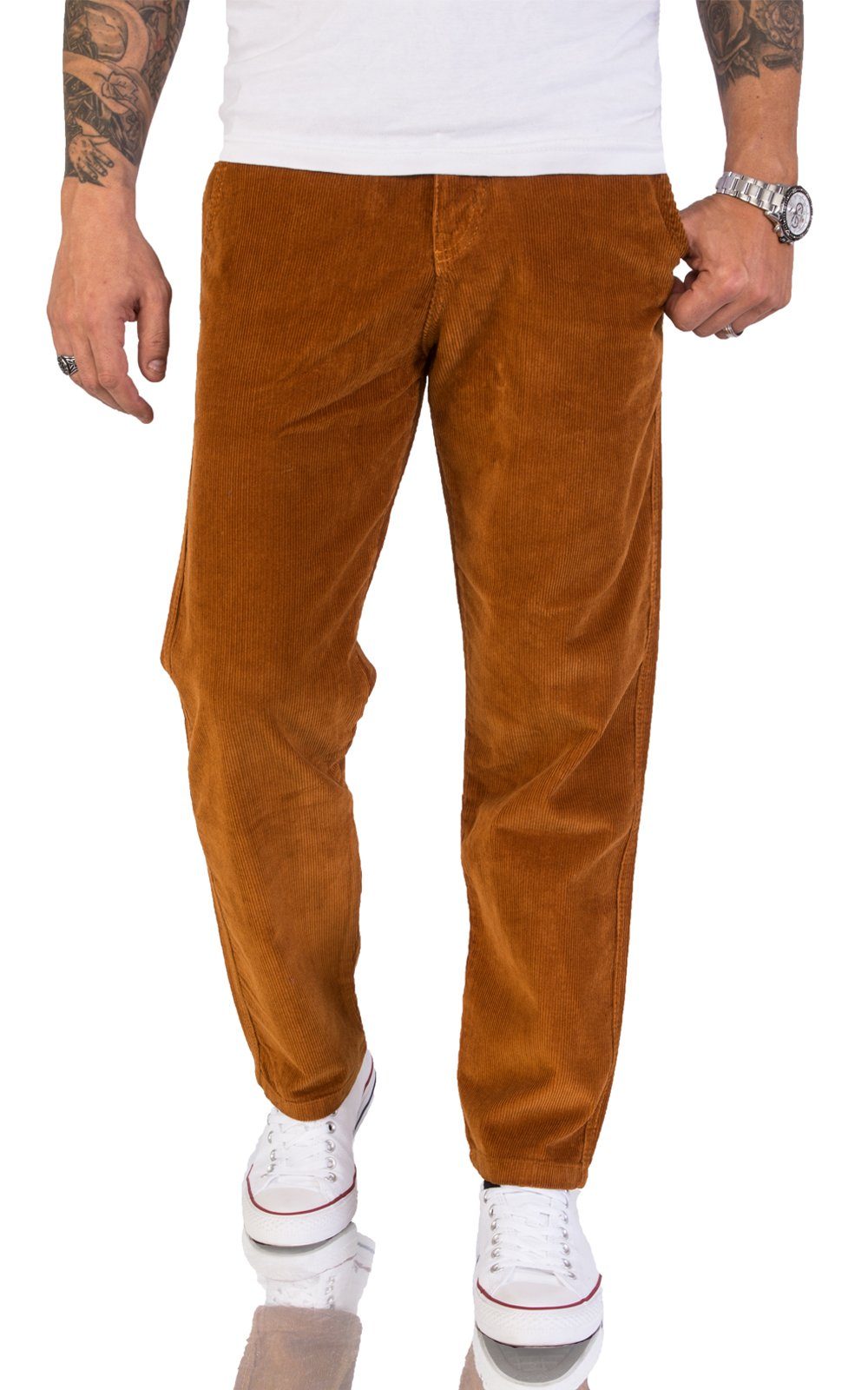 Rock Creek Cordhose Herren Regular Fit Cordhose RC-2156