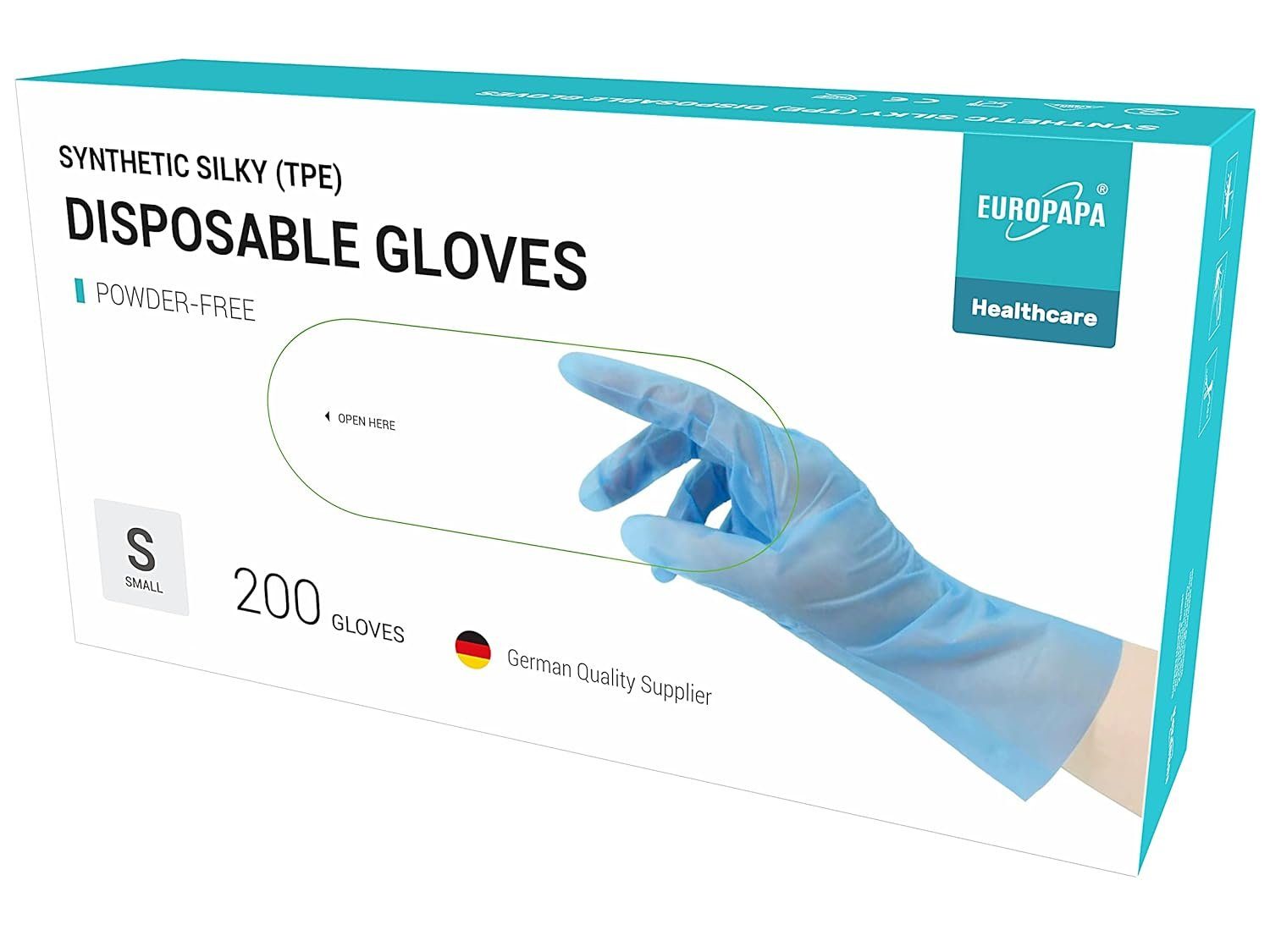 EUROPAPA Einweghandschuhe 100, 200, 300, 450 Stk Vorteilspack TPE Einweghan günstig online kaufen