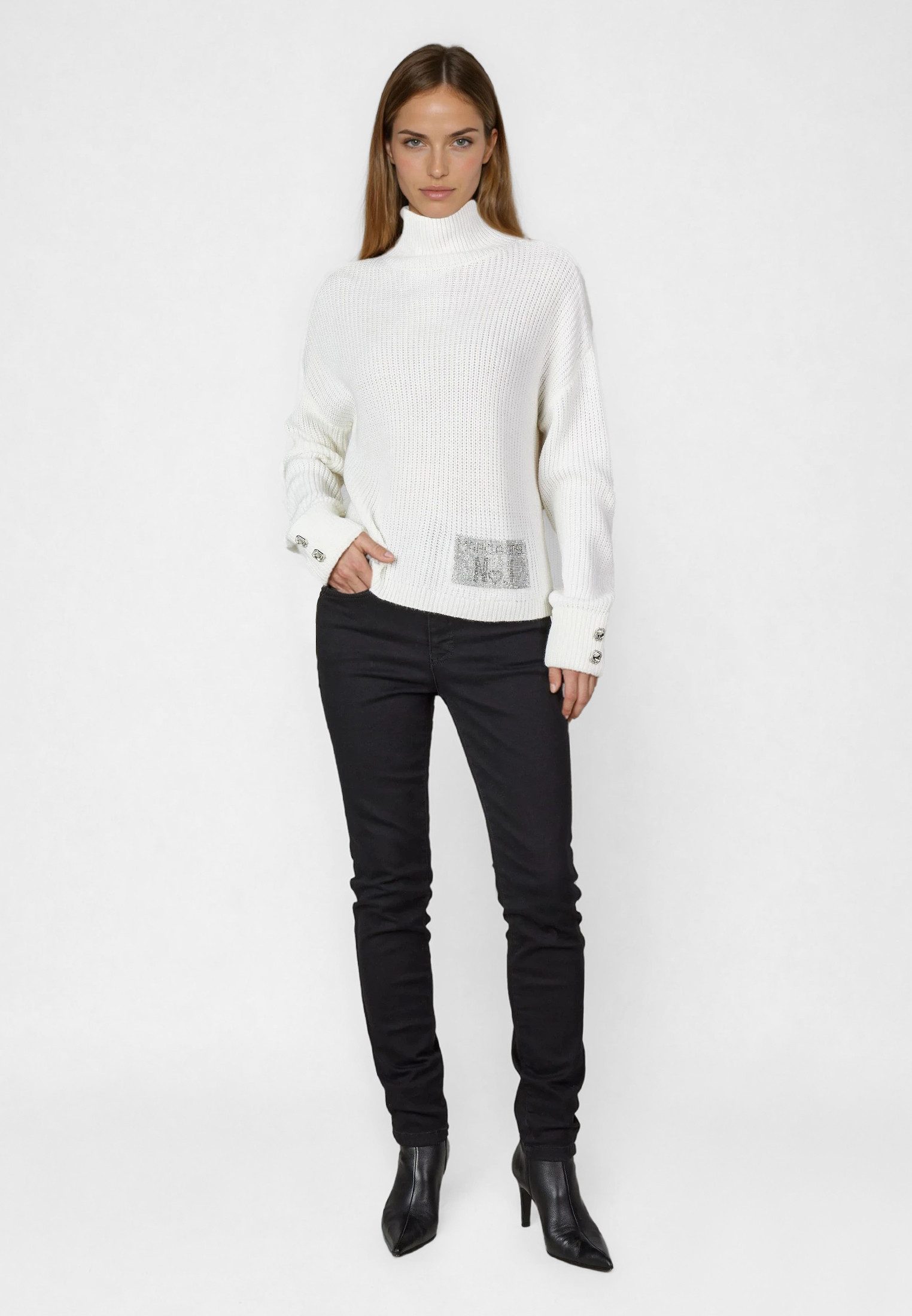 MARC AUREL Stehkragenpullover günstig online kaufen