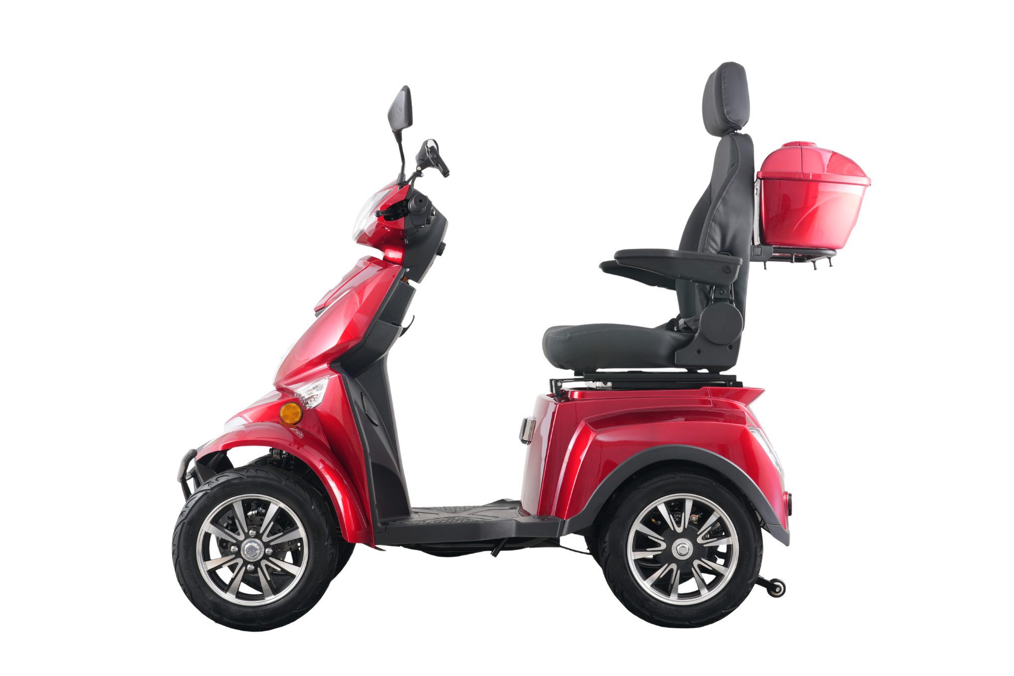 Aktiv mobil Elektromobil AM E-Quad 1000, 25 km/h mit Topcase, 1000 W, 25 km/h, Topcase Fassungsvermögen von ca. 36 Litern, Staufach mit ca. 24 Litern – Bild 4 von 5