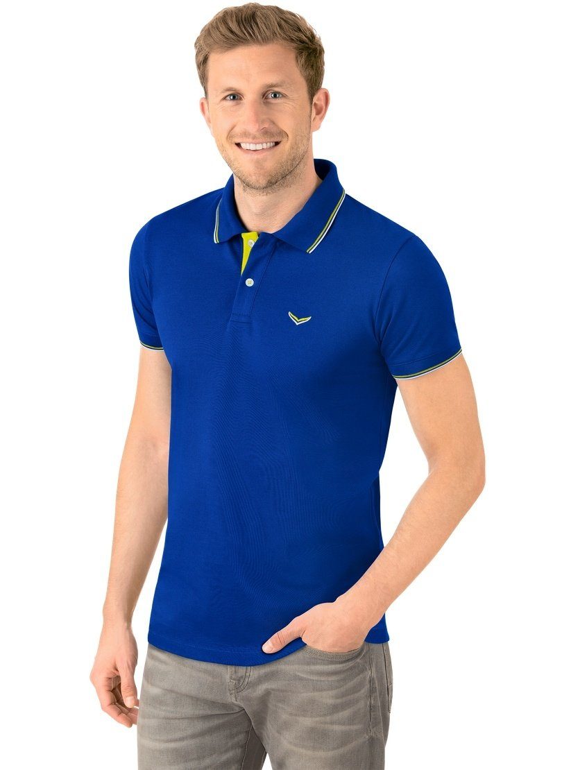 Trigema Poloshirt TRIGEMA Slim Fit Polohemd (1-tlg)