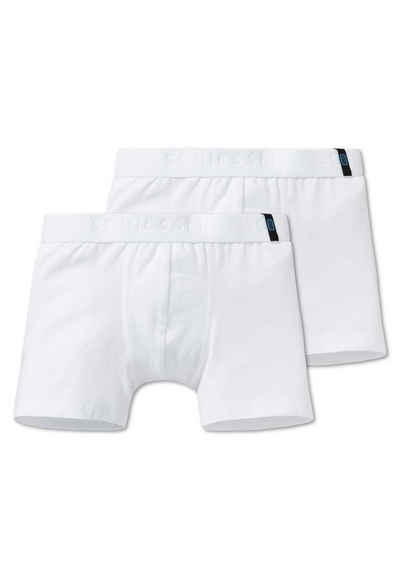 Schiesser Boxershorts Cotton 95/5 (Set, 2-St., Set) 2er Set Unterhosen, Jungen Hip-Shorts Pants, Unterhosen, Cotton 95/5