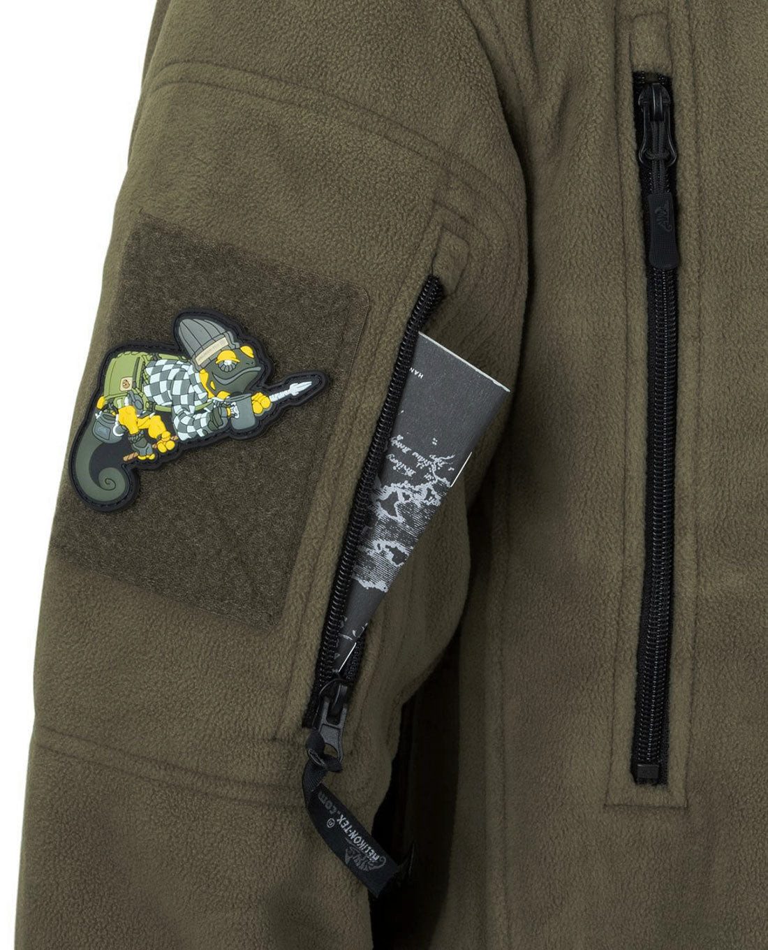 Helikon-Tex Fleecejacke PATRIOT Jacket - Double Fleece - Olive Green – Bild 5 von 5