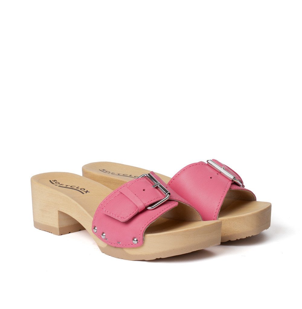 Softclox PALI Nappa bubblegum (natur) Pantolette