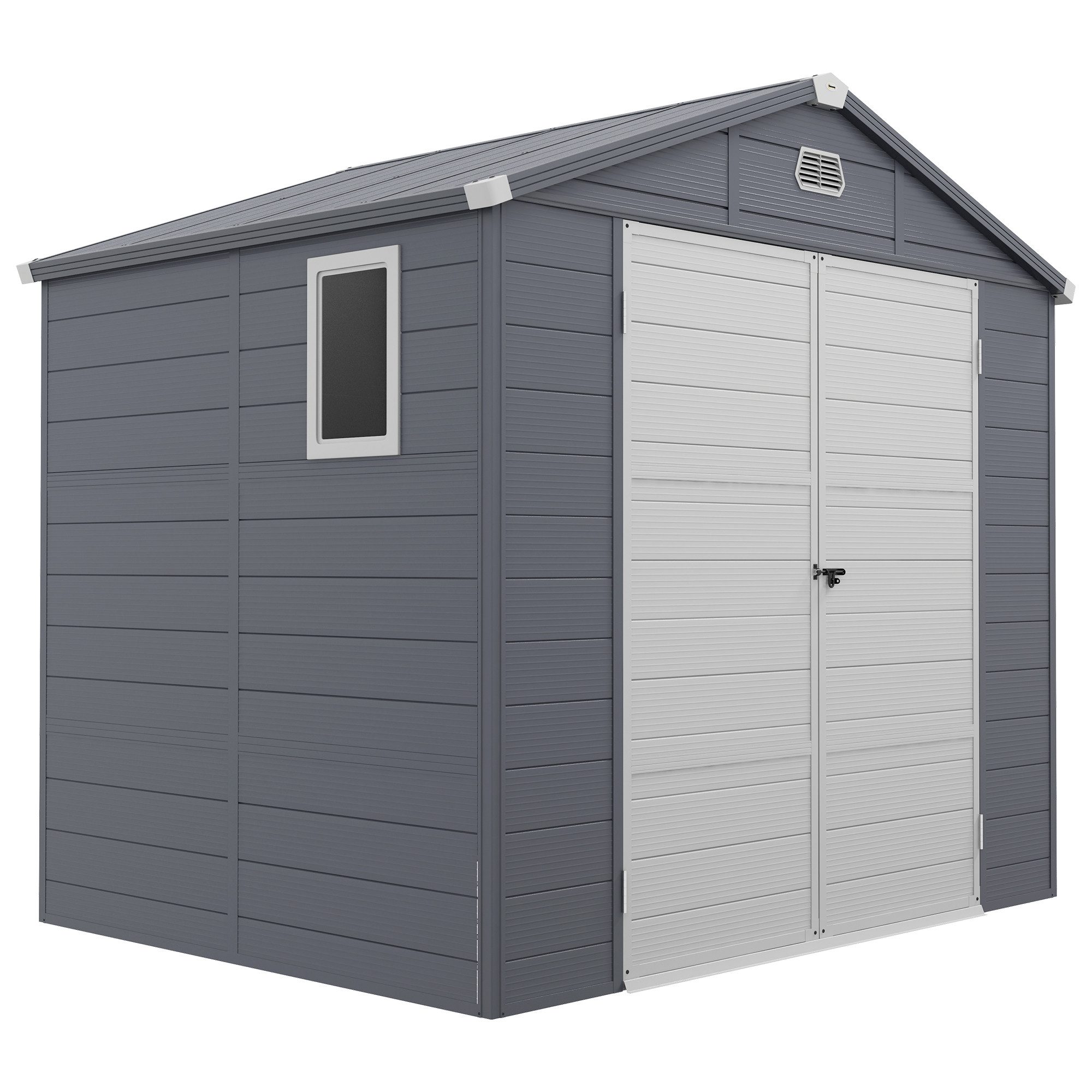 Outsunny Gerätehaus 4,1m³, mit Pultdach, mit günstig online kaufen