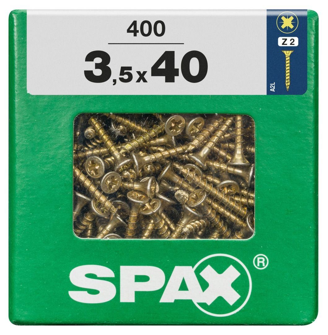 SPAX Holzbauschraube Spax Universalschrauben 3.5 x 40 mm PZ 2 - 400