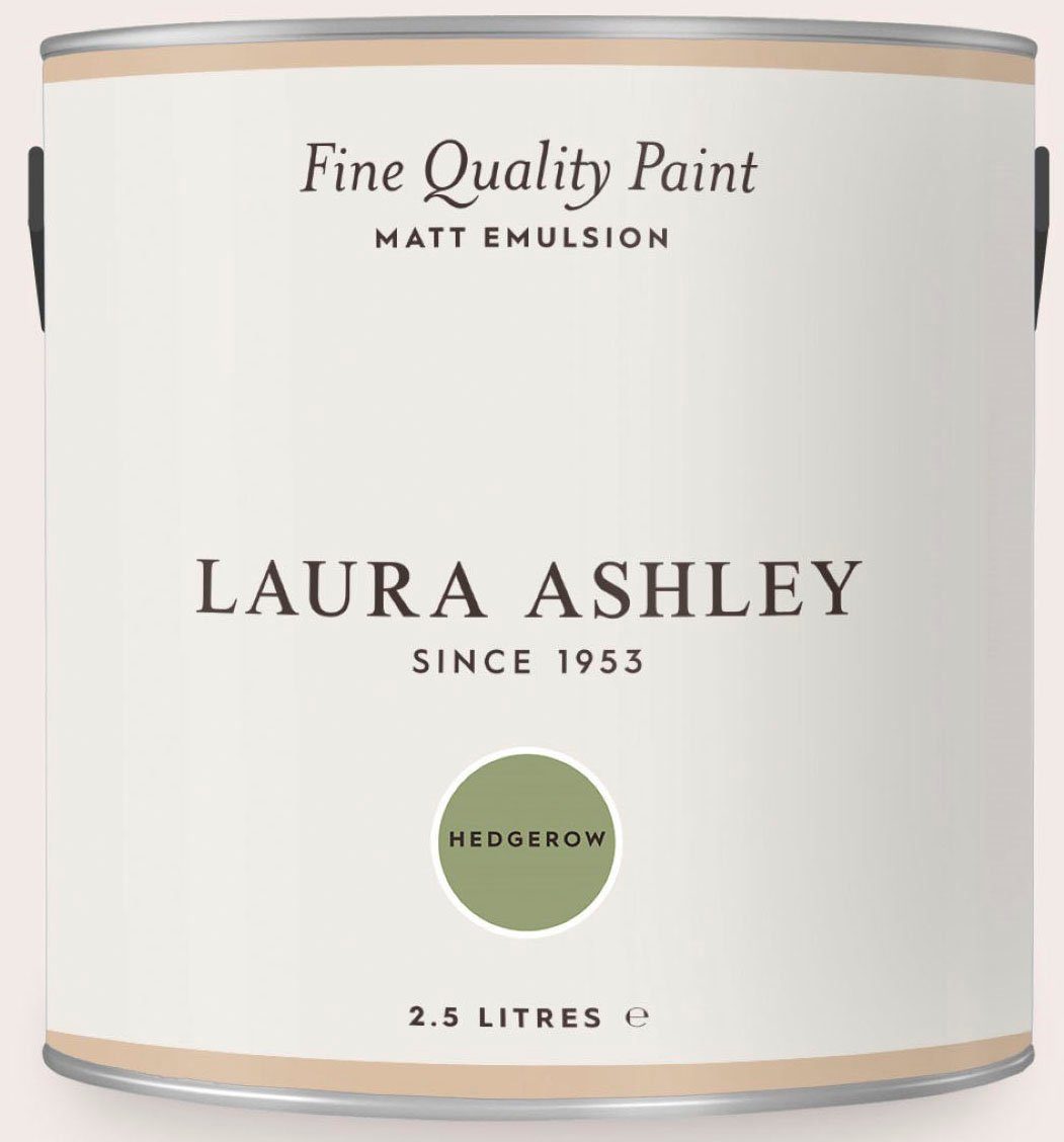 LAURA ASHLEY Wandfarbe Fine Quality Paint MATT EMULSION, matt, 2,5 L Hedgerow