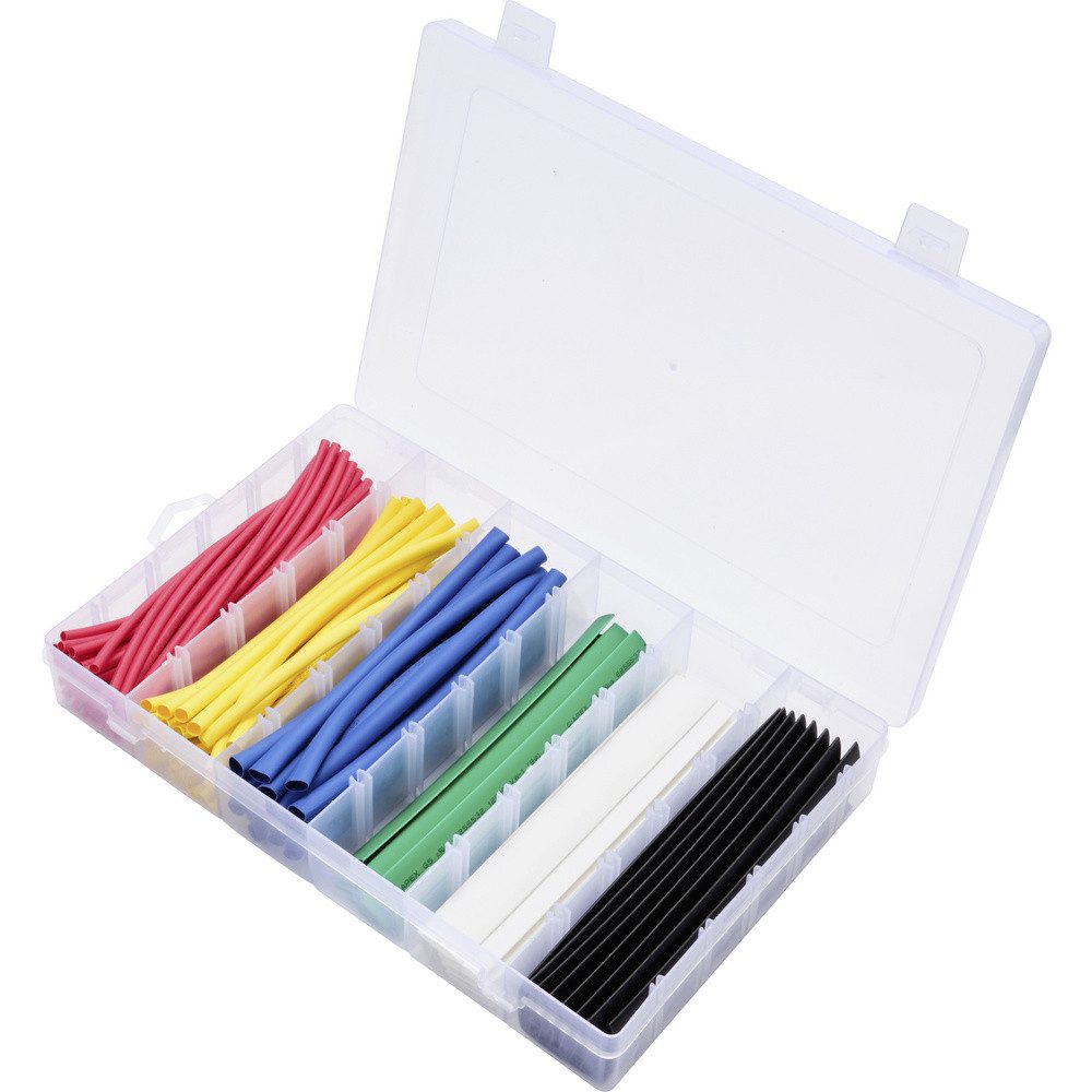 Schrumpfschlauch TRU COMPONENTS TC-13388812 Schrumpfschlauchsortiment Rot, Gelb, Blue