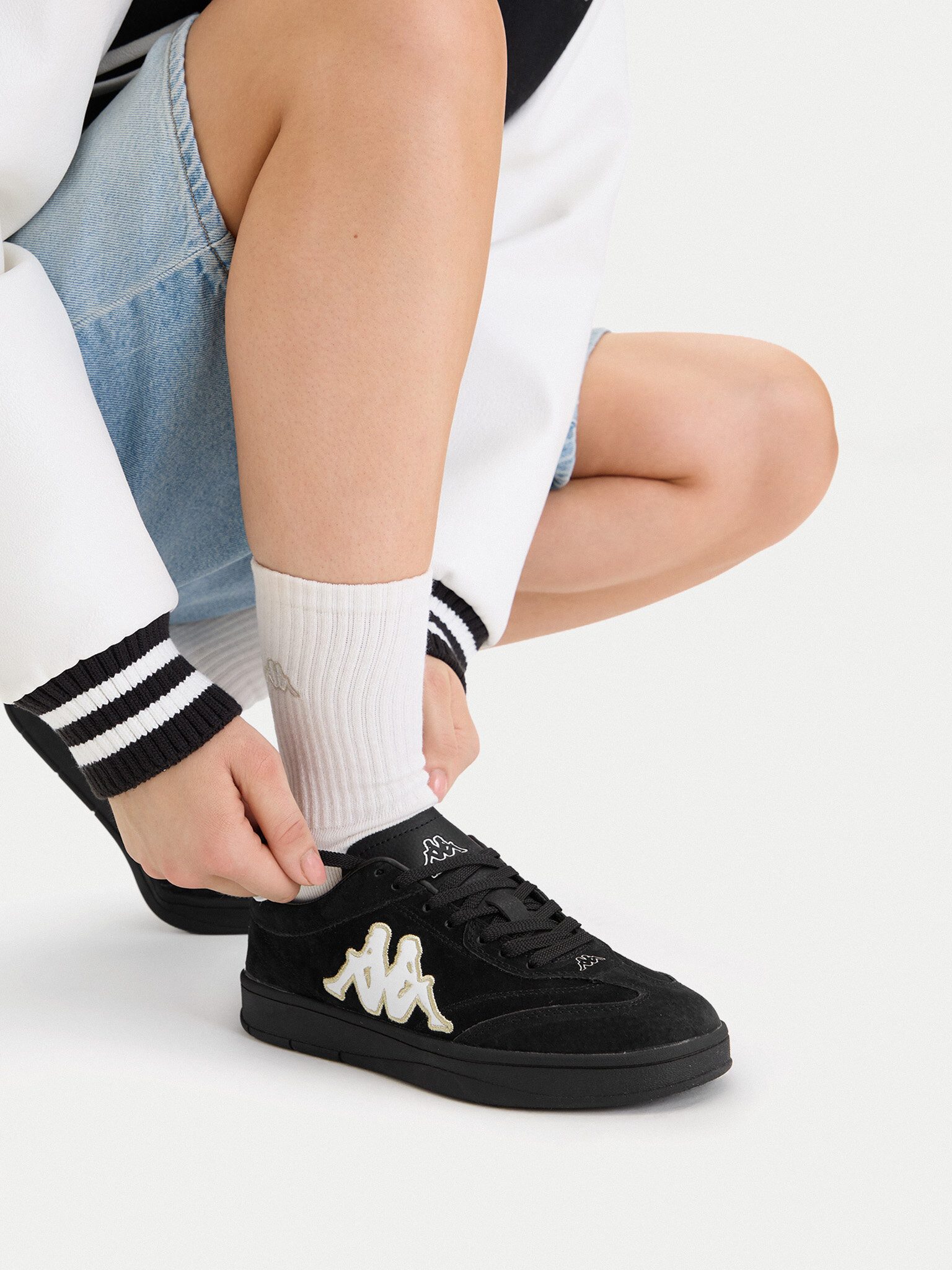 Kappa Kappa Women's Sneakers Black CEO-FC-24880 Sneaker