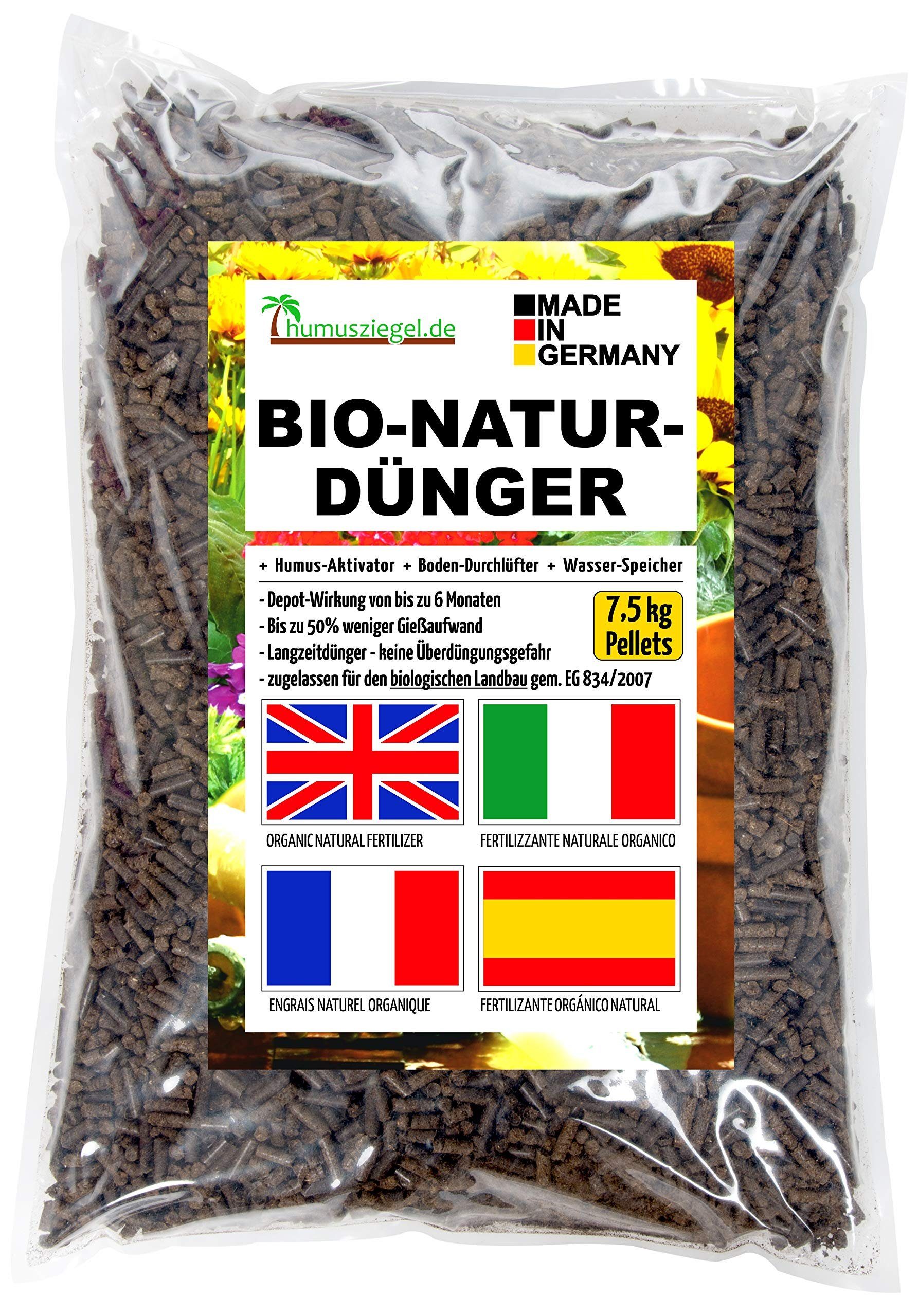 Humusziegel Blumenerde Alternative Title Pferdemist Pellets für