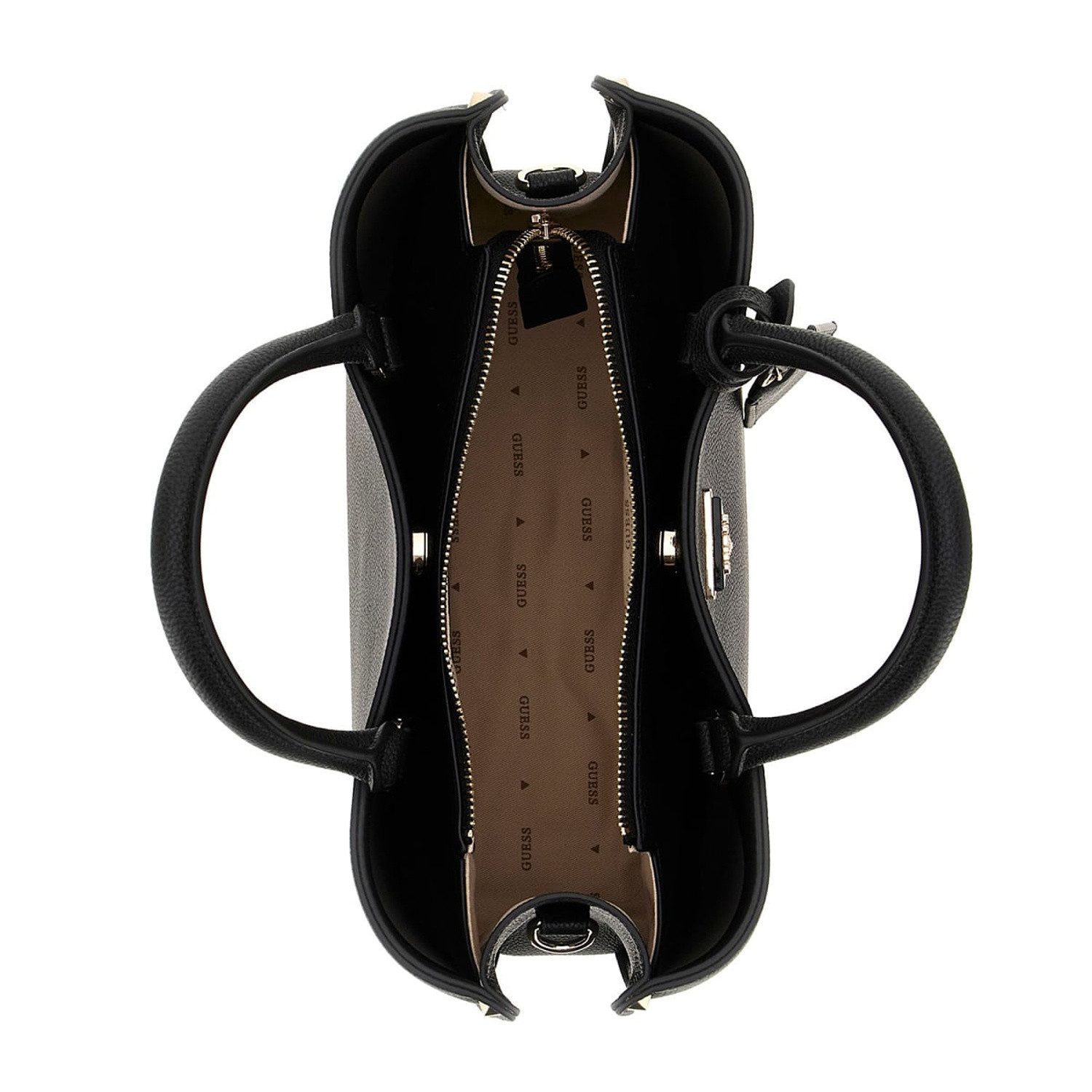 Guess Umhängetasche GUESS Damen Handtasche Meridian II Black (1, 1-tlg., 1)