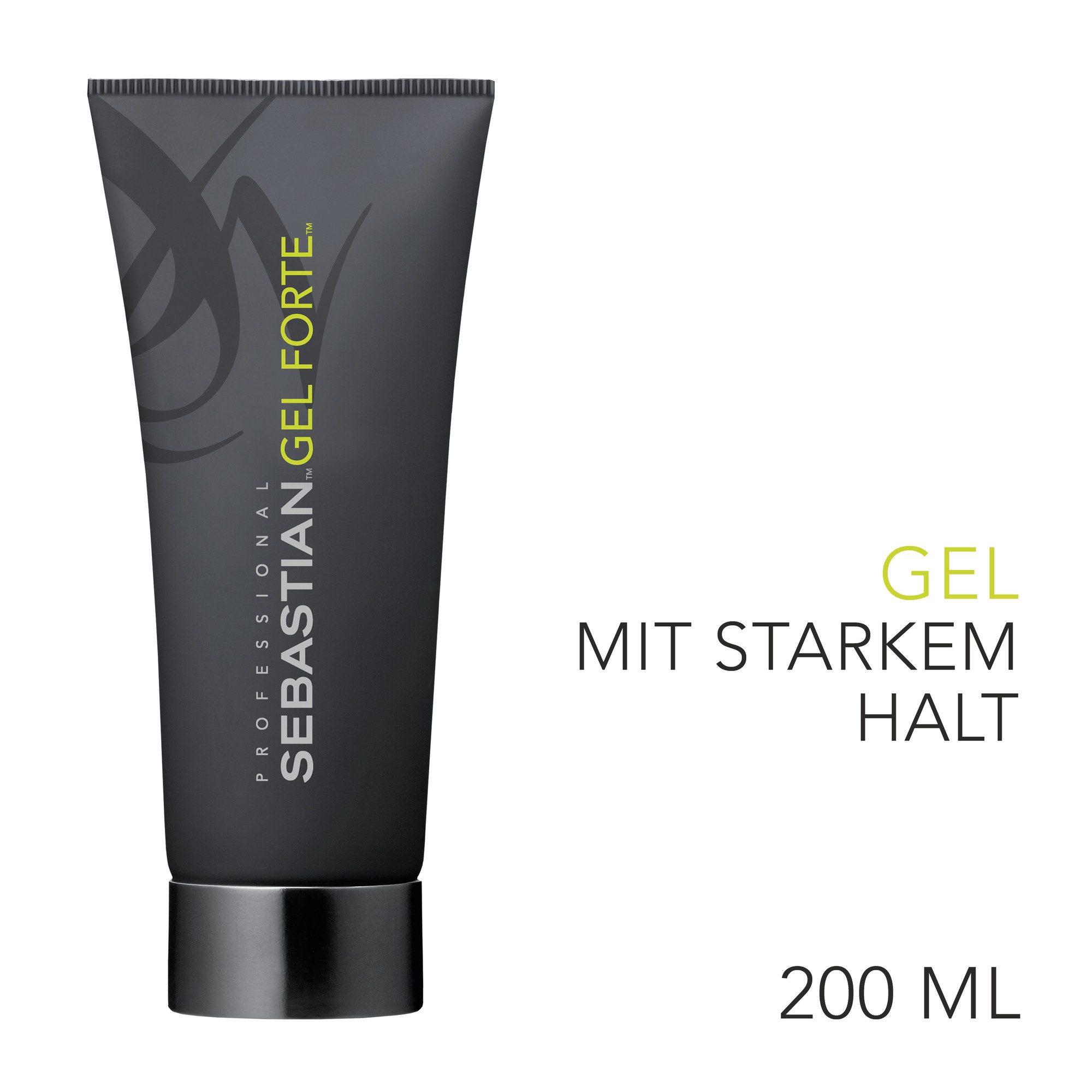 Sebastian Professional Haargel Gel Forte, starker Halt, flexibel, schimmernd, einfach auszuspülen