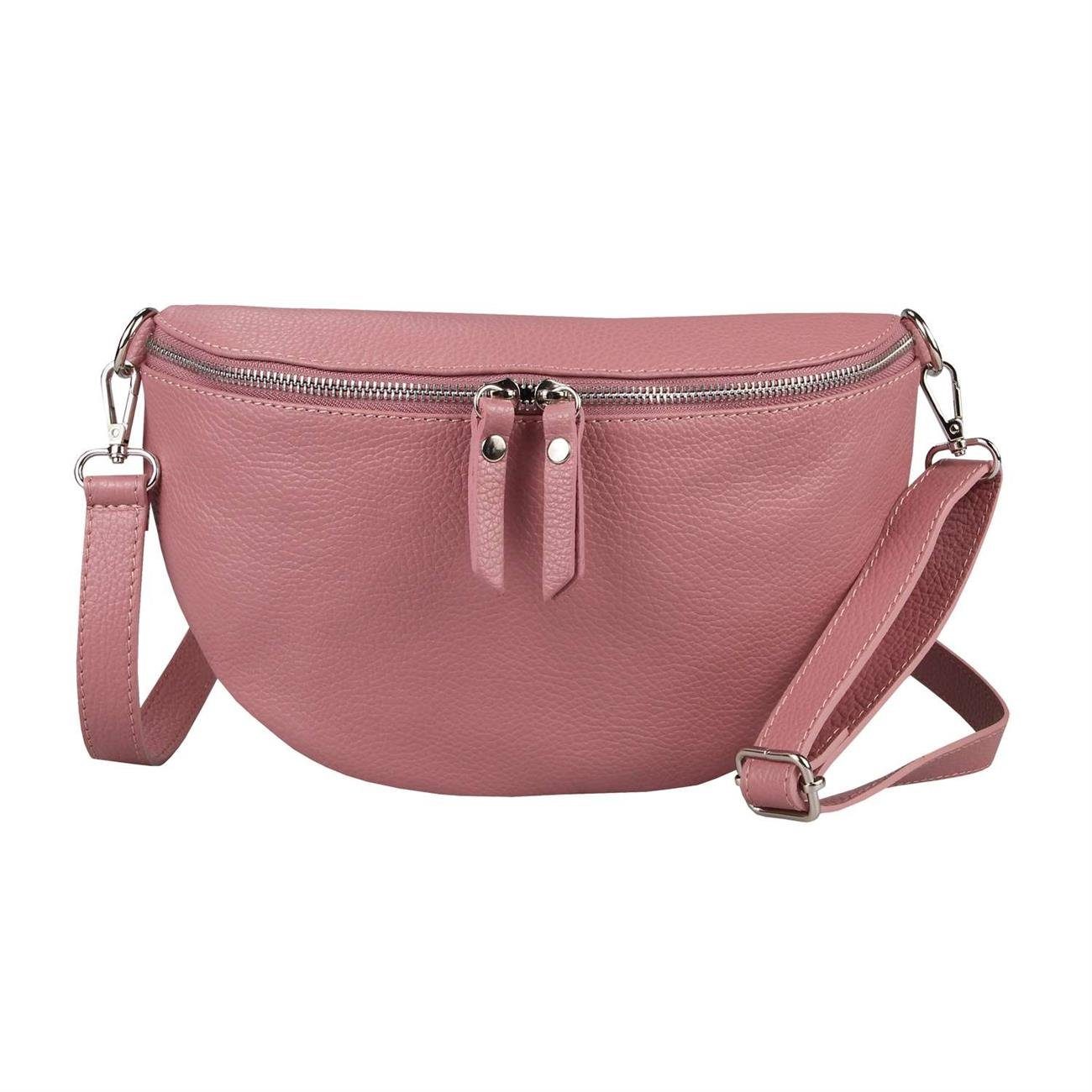 ITALYSHOP24 Bauchtasche Damen Leder Gürteltasche Hüfttasche günstig online kaufen