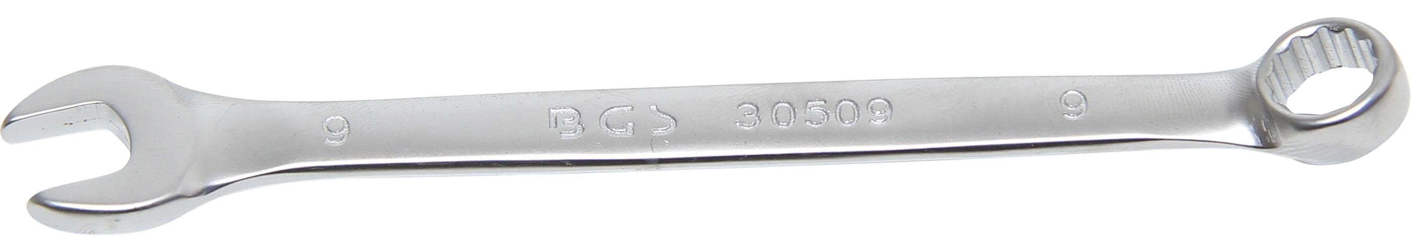 Maulschlüssel technic 9 mm BGS Maul-Ringschlüssel, SW