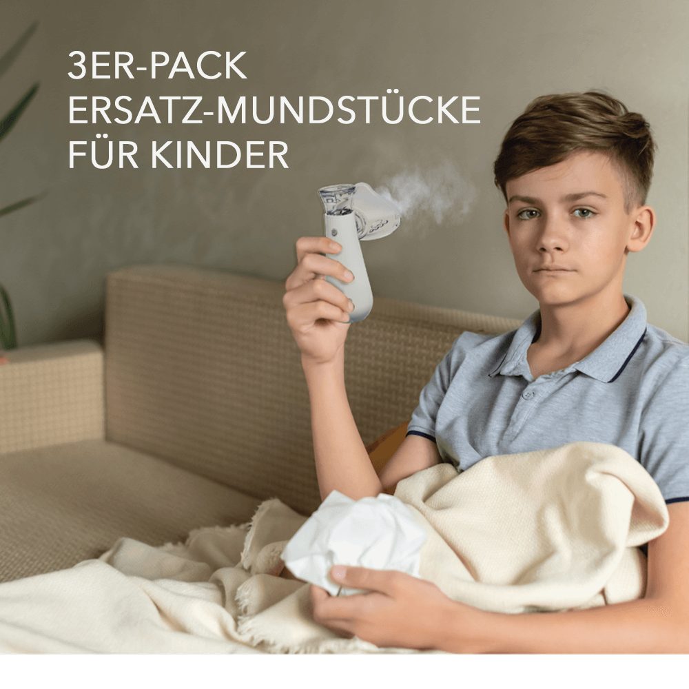 IEA Medical Inhalationsgerät Zubehör Inhalationsmasken Kinder - 3er Set für IEA Medical Inhalator, Set, 3-tlg., Kinder Inhaliergerät, Zubehör, Kompatibel mit IEA Medical Inhalator