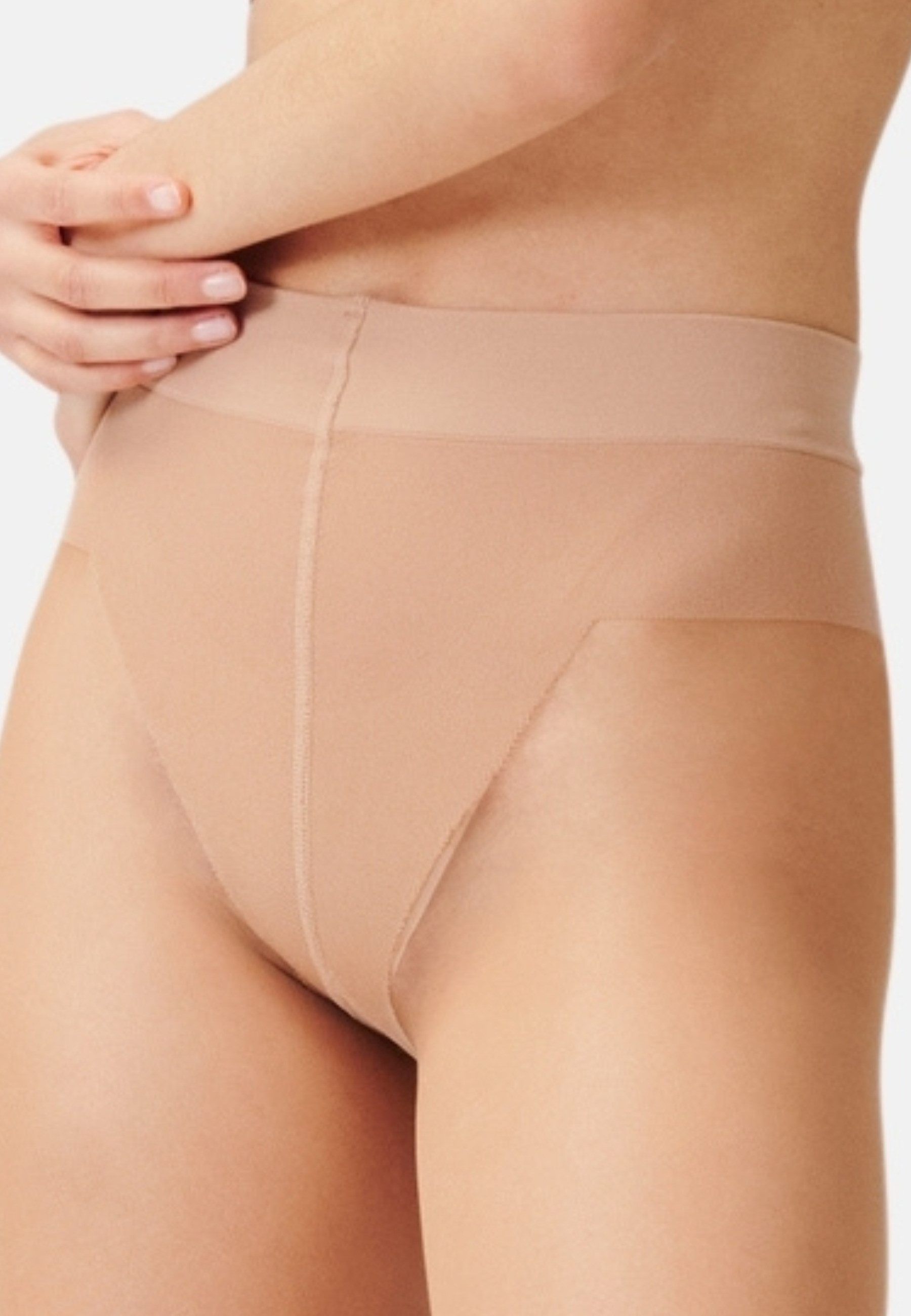ITEM m6 Feinstrumpfhose Slip-Panty, Push-up-Effekt, leichte Beine, hautangepasst, langlebig