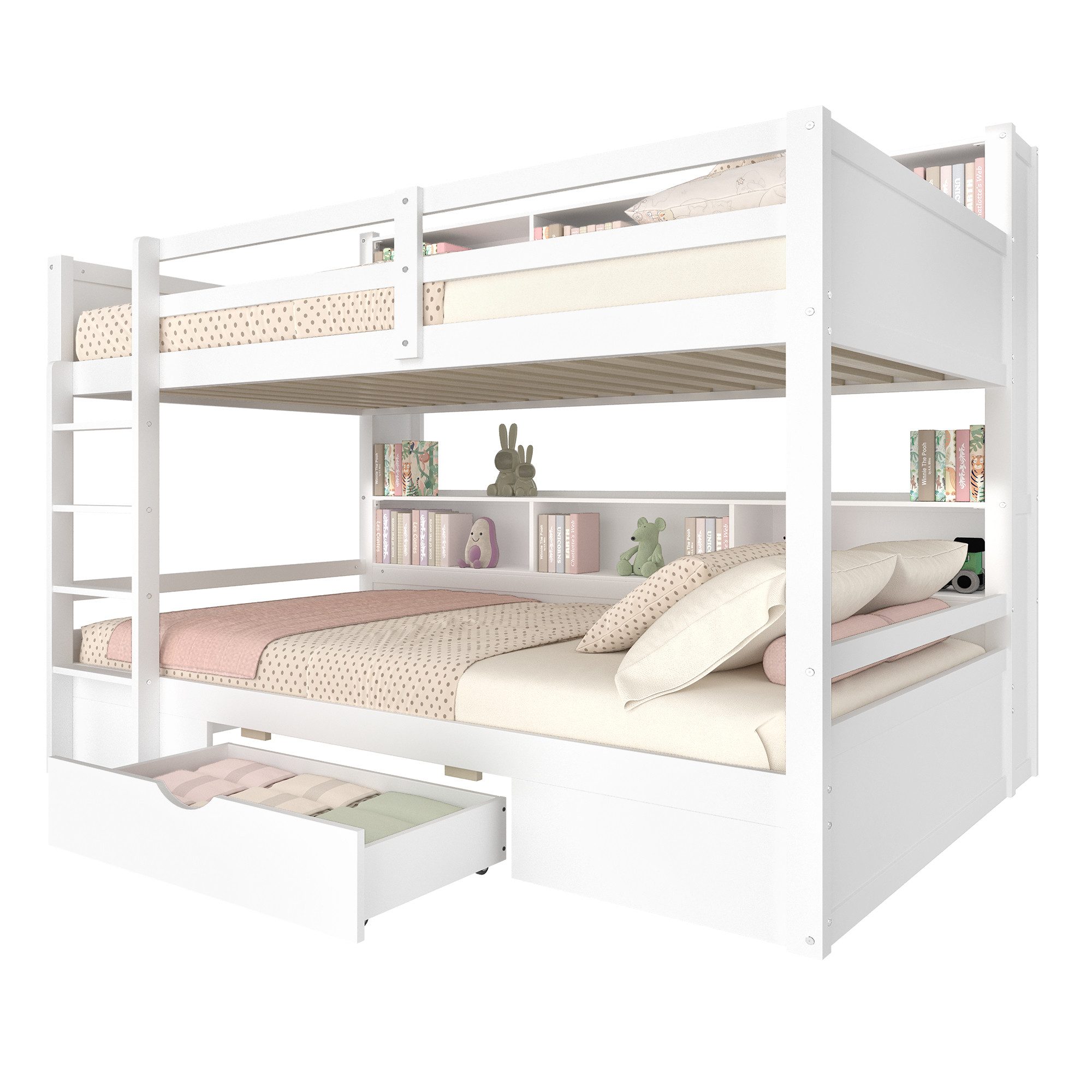 HAUSS SPOLE Etagenbett 90x200cm mit Schubladen, günstig online kaufen