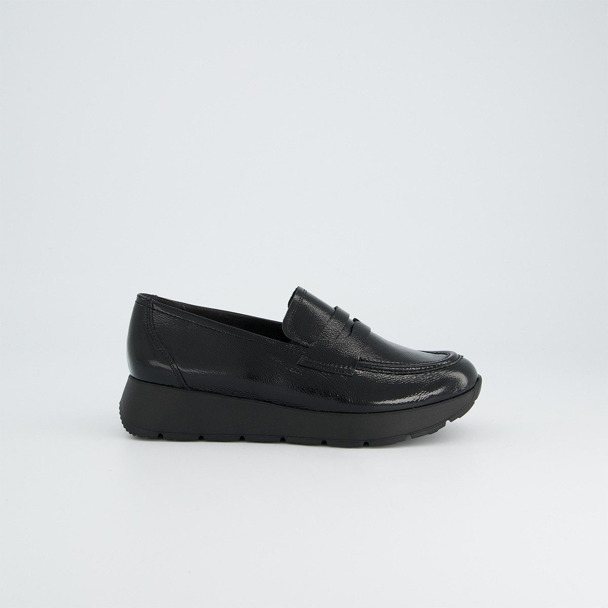 Paul Green 1182-018, Slipper & Mokassin in Schwarz für Damen Slipper