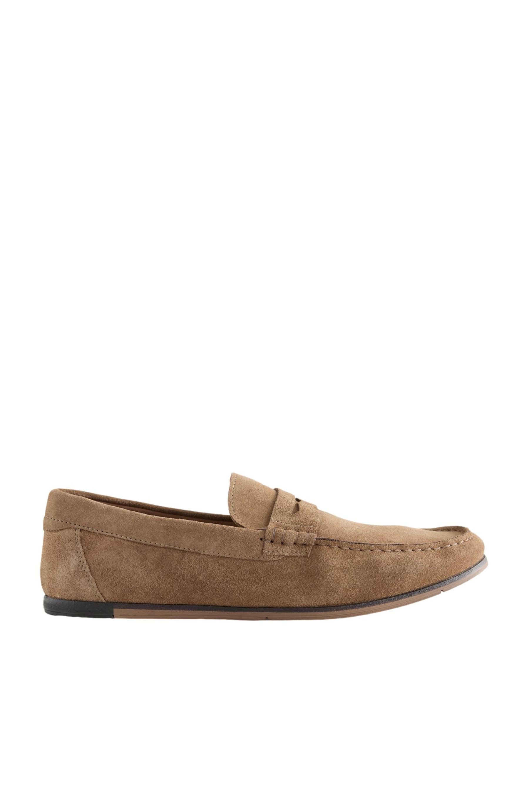 Slipper aus Leder Loafer