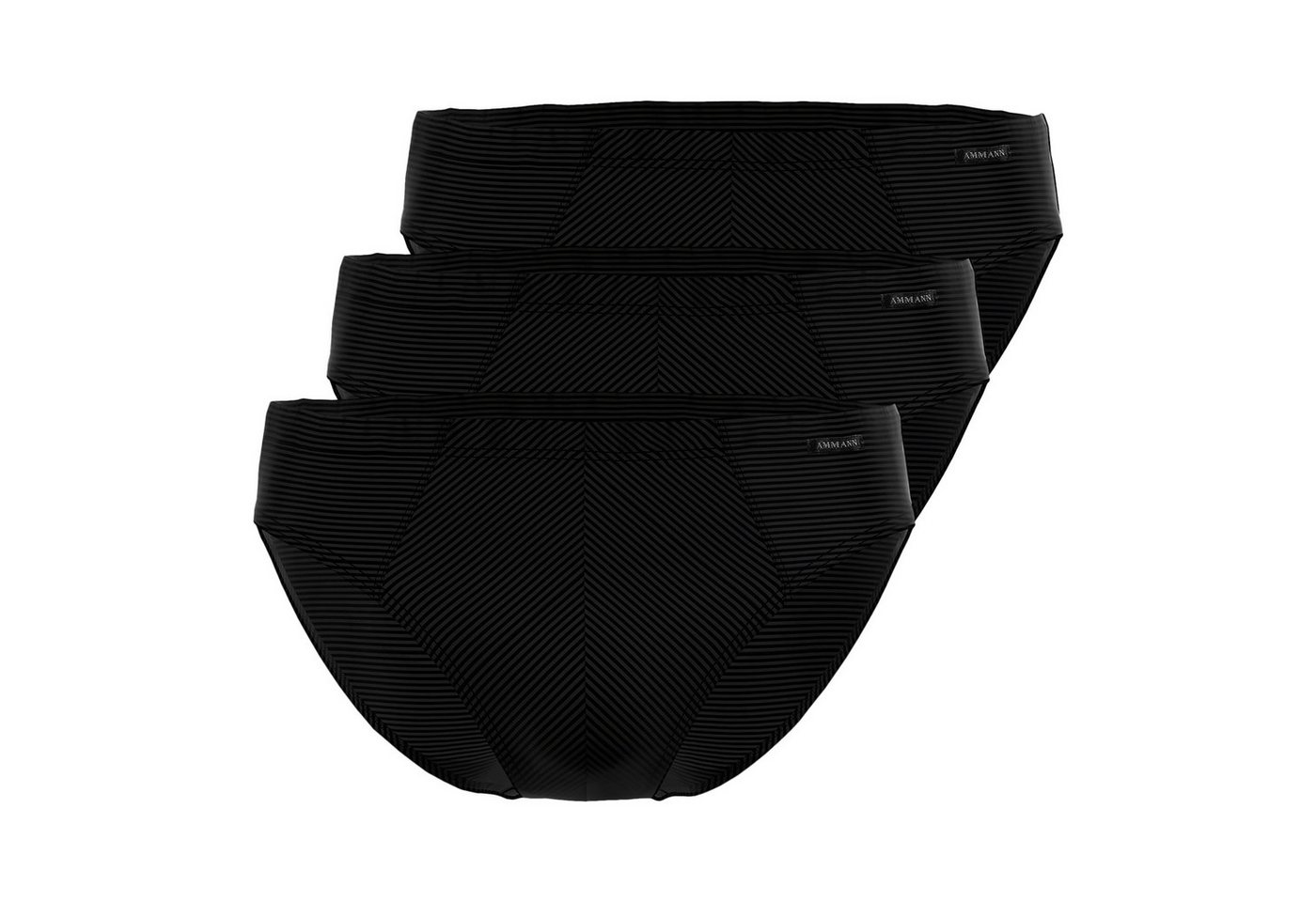 Ammann Slip Herren Mini Slip (3-St., 3 Stück) mit Streifen