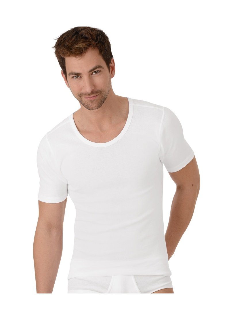 Trigema Unterhemd TRIGEMA Halbarm-Unterhemd Bio im Doppelpack