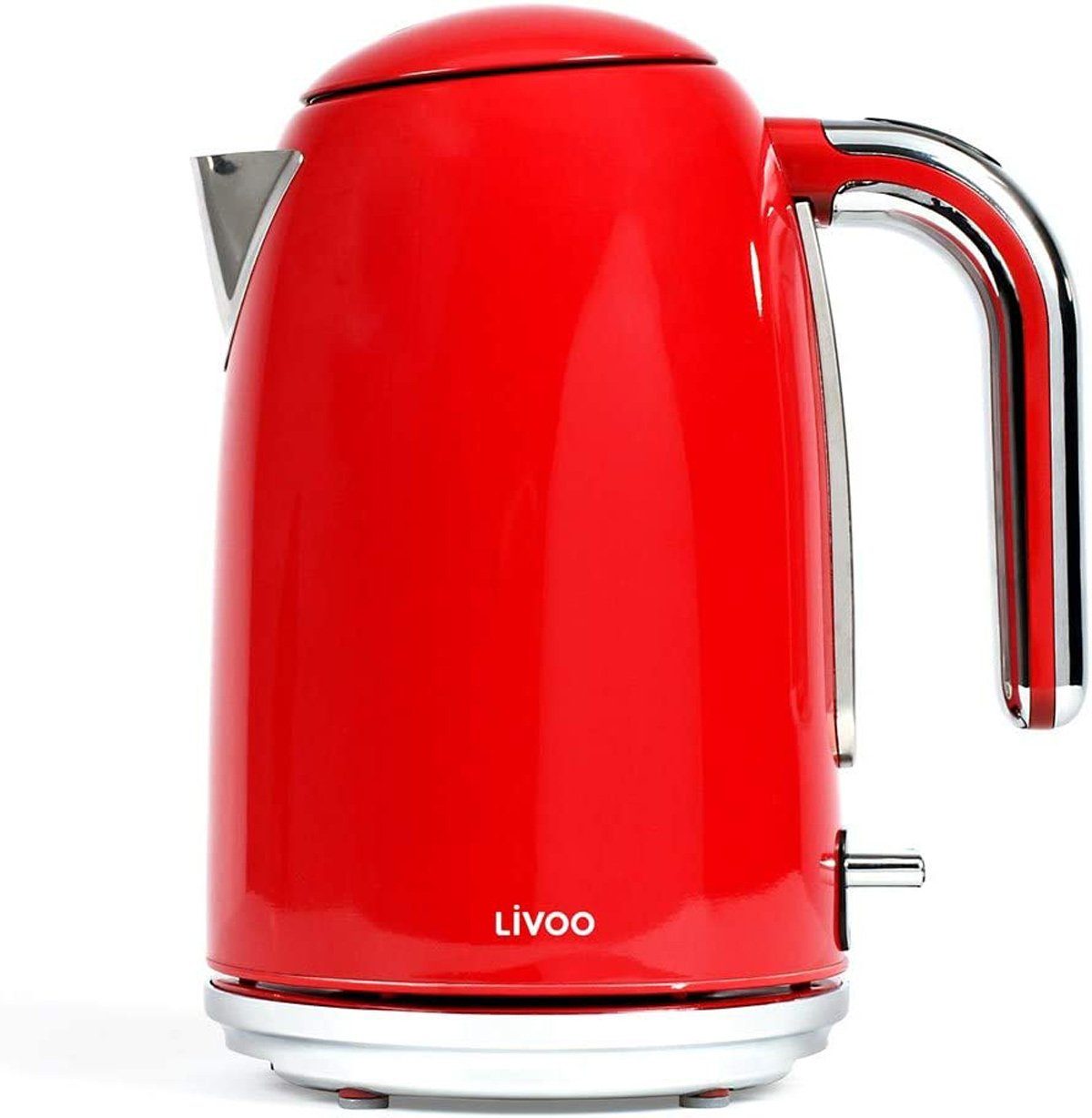 LIVOO Wasserkocher DOD180R rot, 2200 W