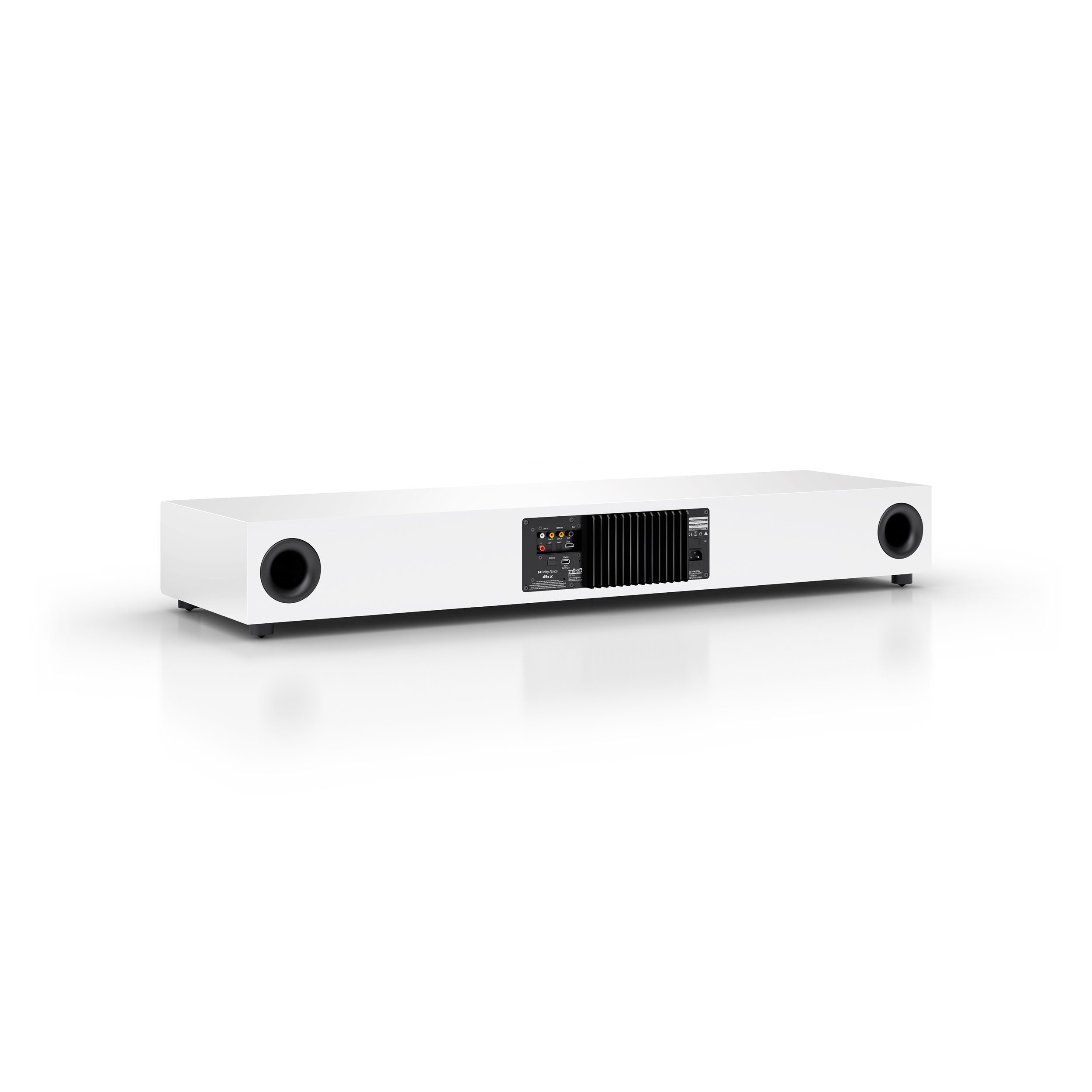 HDMI und Dolby Decoder, Digital Soundbar XS-8500 W, Bluetooth aptX X-Connect nuPro Voice+, HD Mehrschichtlack (820 Nubert Surround) RC 5.0 eARC, Weiß