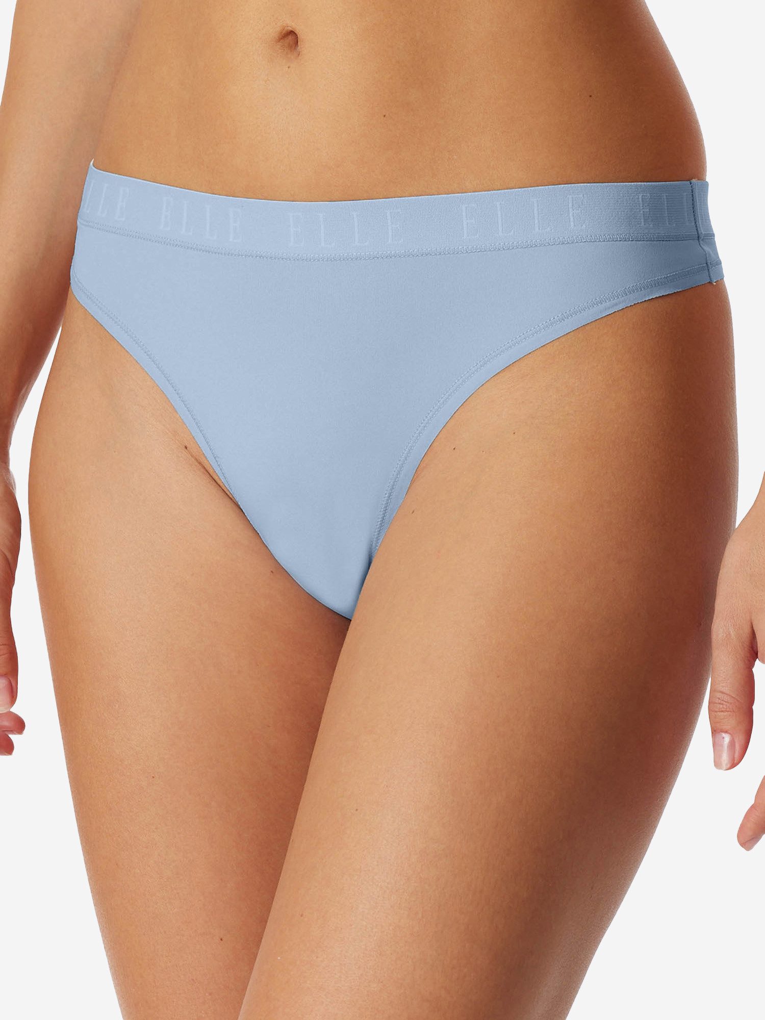 Elle Tanga Thong - ELLE LOGO (3-St) unterhose unterwäsche tanga