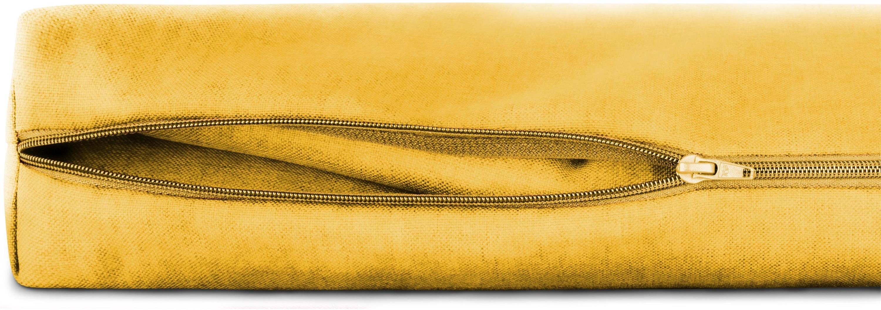 Marsala, Palettenkissen Gelb für Bezüge 2-teilig Palettenkissenbezüge Aspero, 2-teilige Wasserdichte Kissenbezug