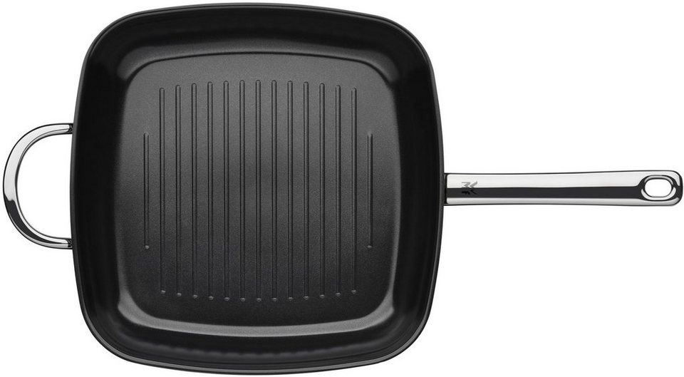 WMF Grillpfanne Durado, Cromargan® Edelstahl Rostfrei 18/10, 28 x 28 cm,  antihaftbeschichtet, Induktion