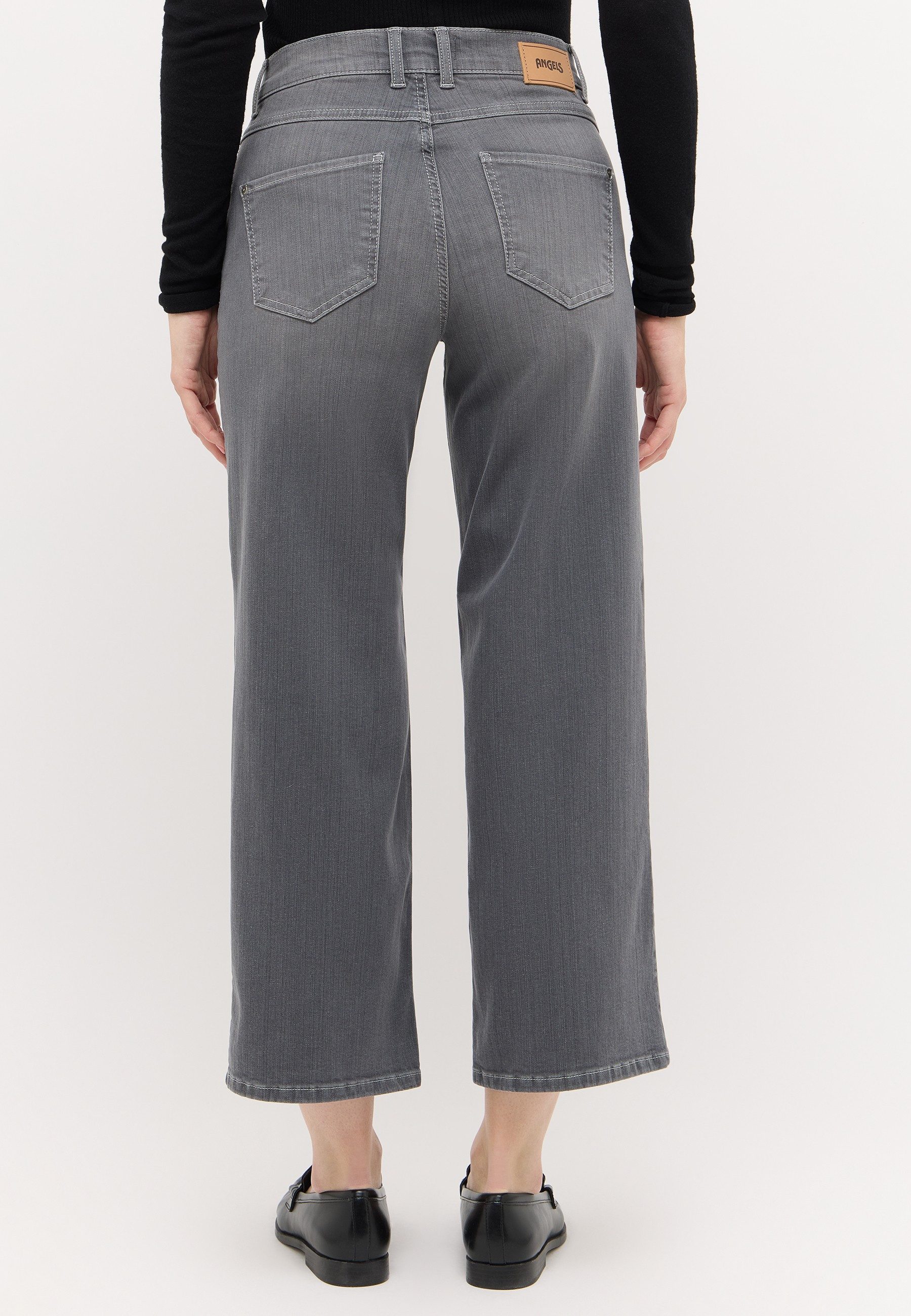 ANGELS 7/8-Jeans LAIA weite Passform, aus Baumwollmischung, mit Gürtelschlaufen