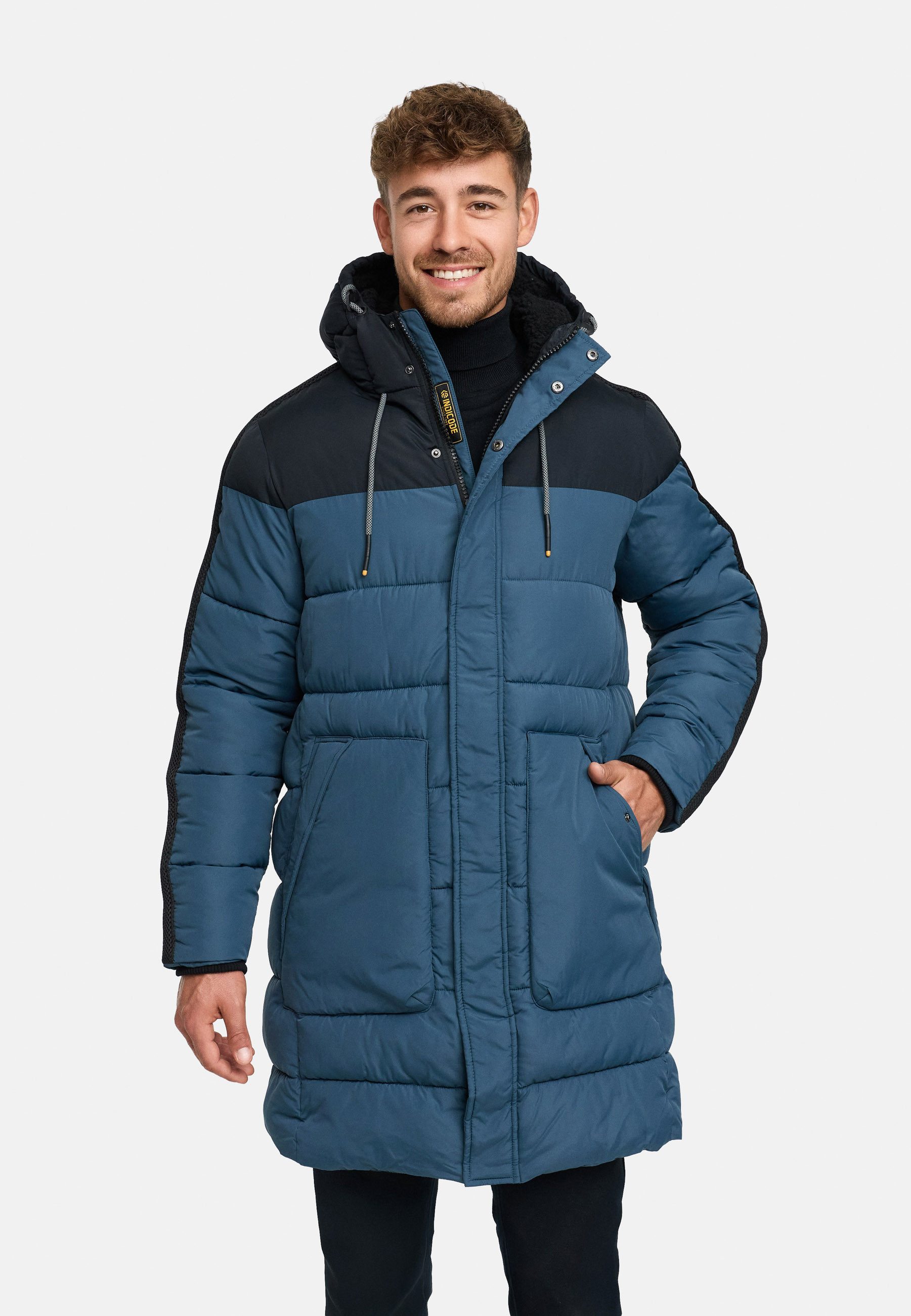 Indicode Winterjacke Herren INKenter Parka Winter Herrenjacke mit Kapuze un günstig online kaufen