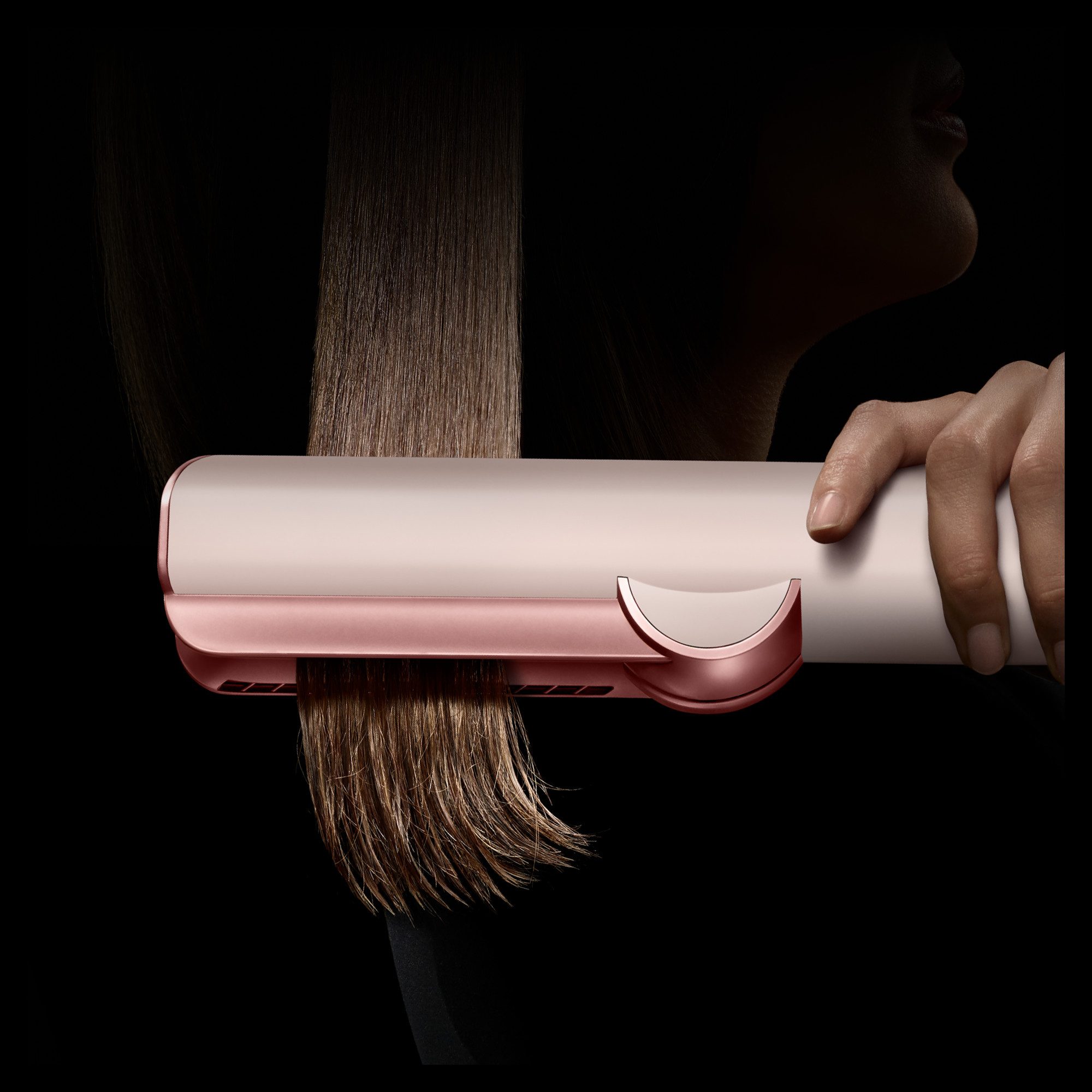 DYSON Glätteisen Dyson Airstrait Haarglätter, nur mit Luft. Ohne Hitzeschäden. Ohne Heizplatten