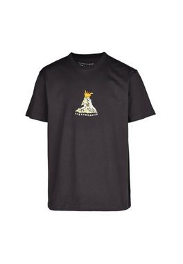 Cleptomanicx T-Shirt Vulcan Gull mit stylischem Frontprint
