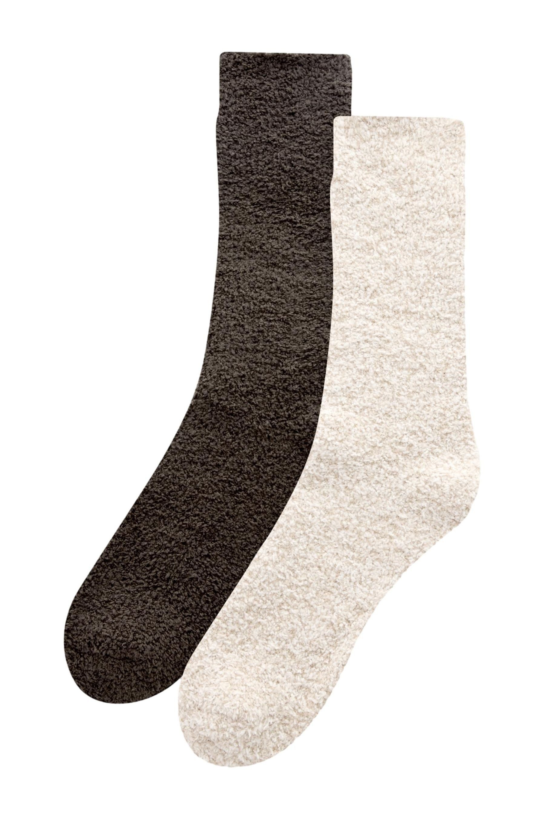 Next Kuschelsocken 2er-Pack Bequeme Bettsocken (2-Paar) günstig online kaufen