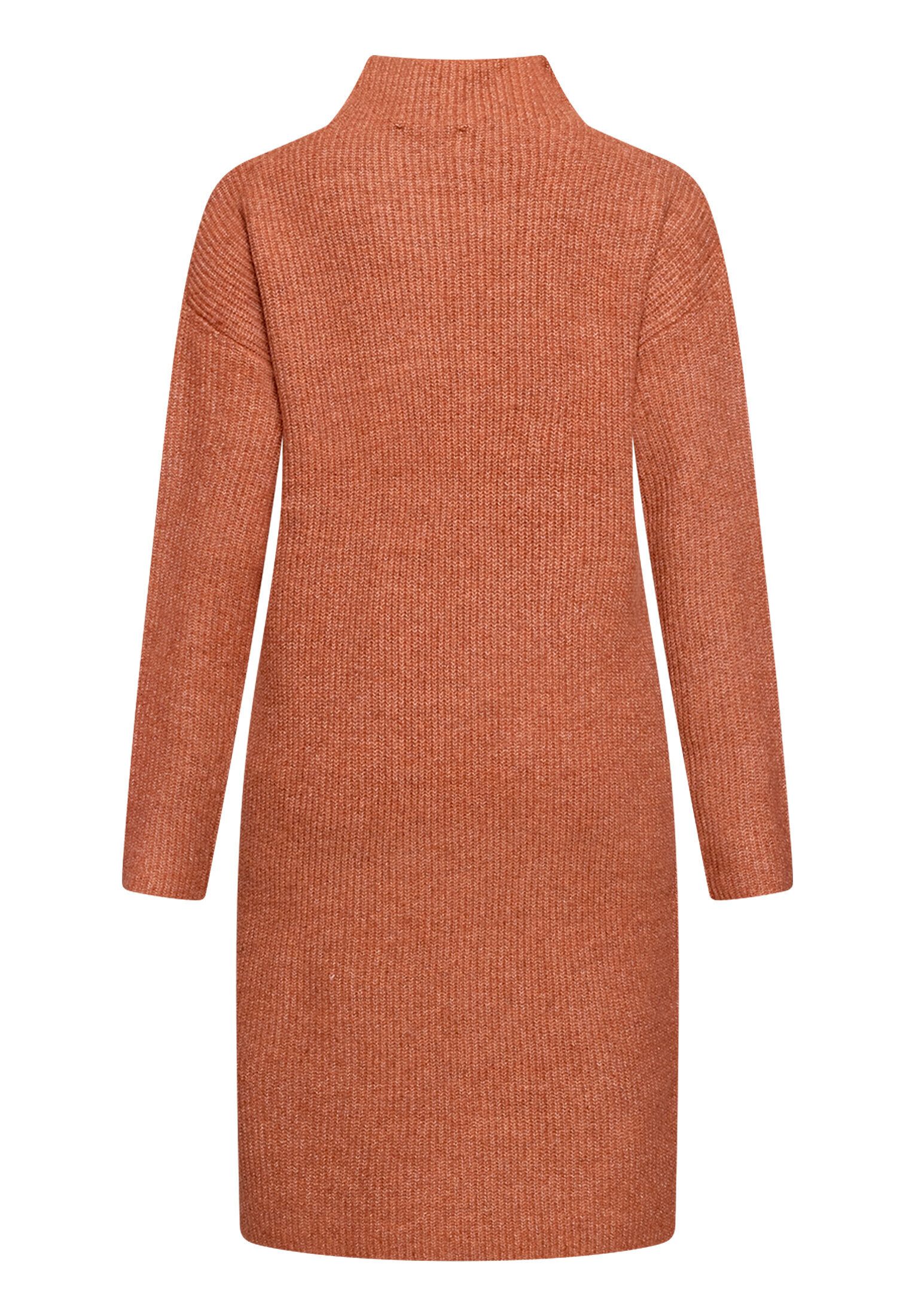Cartoon Strickkleid Damen mit Stehkragen