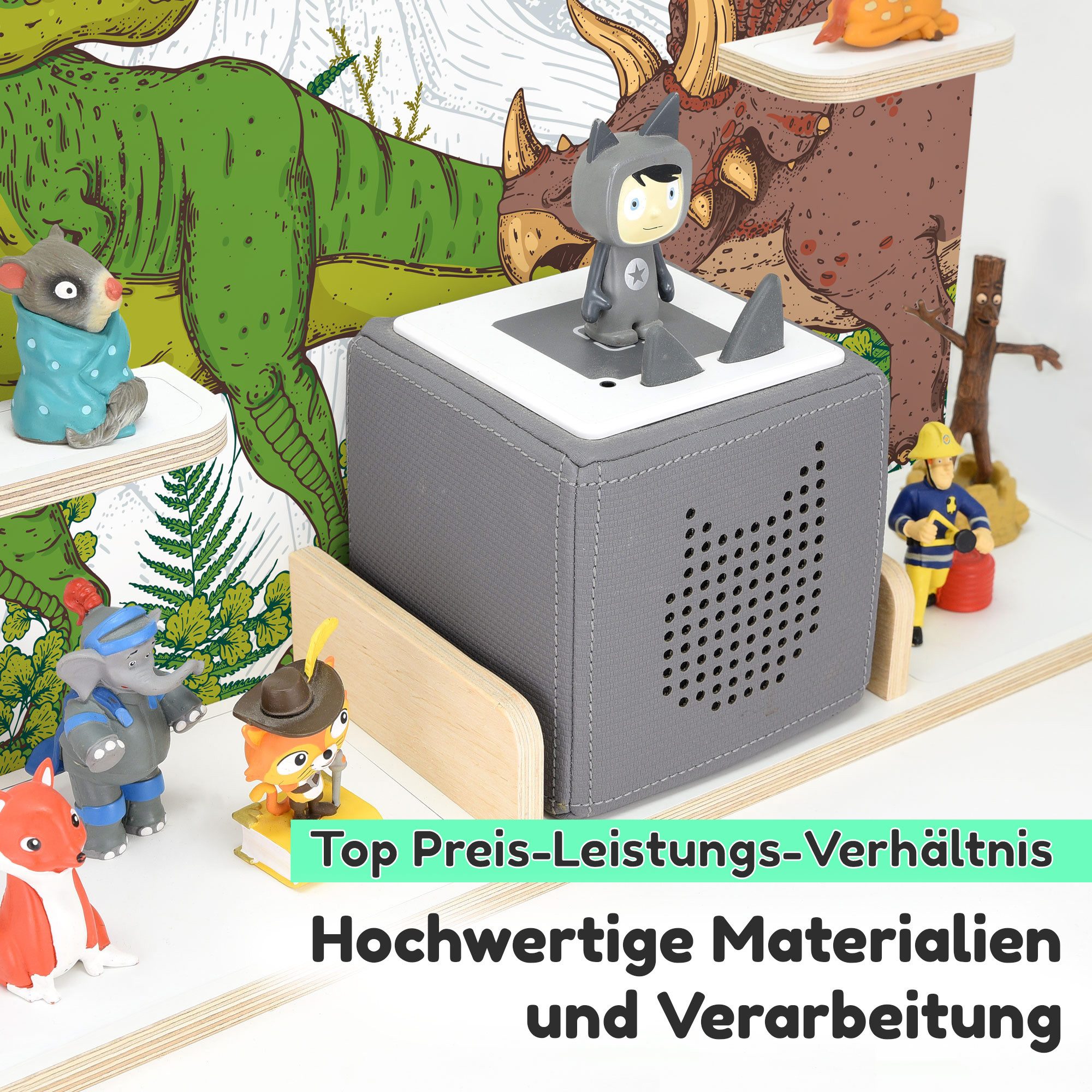 stadtecken Kinderregal geeignet für Toniebox und Tonies, zum Stellen & Häng günstig online kaufen