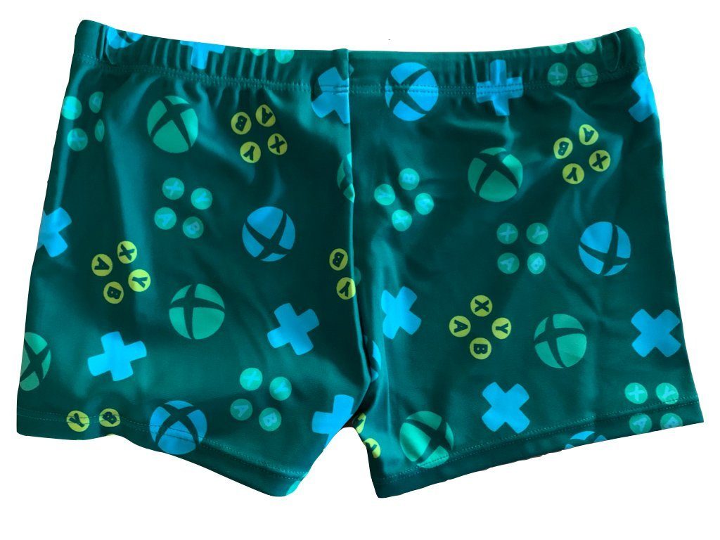 Xbox Boxer-Badehose XBOX Badehose grün günstig online kaufen