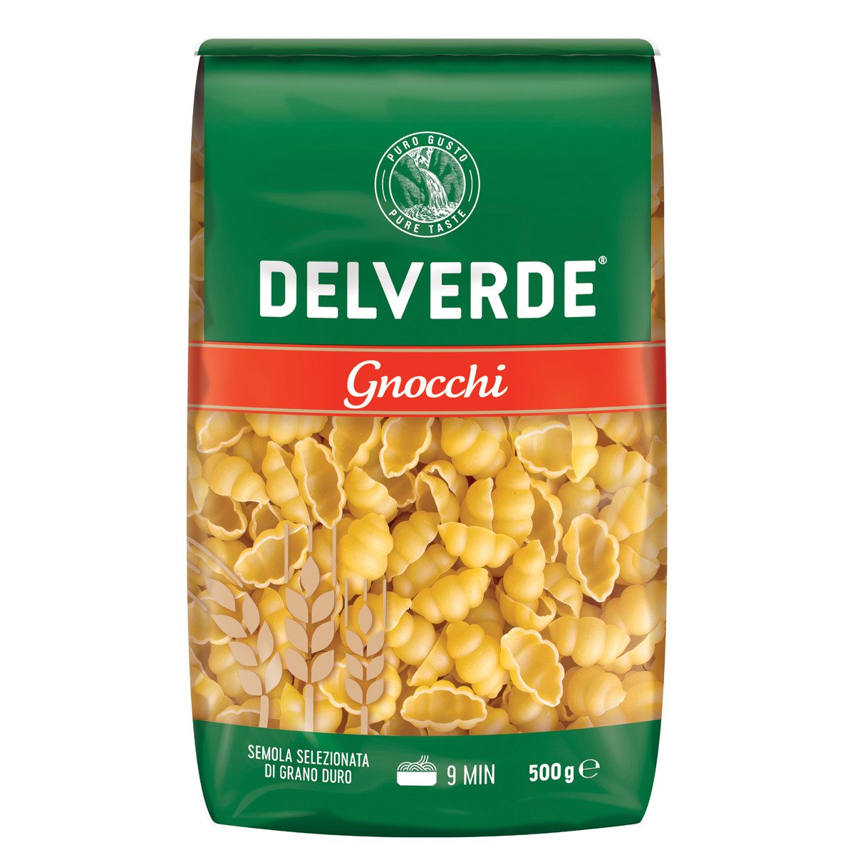DELVERDE Nudeln, Delverde Gnocchi Semola Selezionata di Grano Duro Classic Pasta 500g