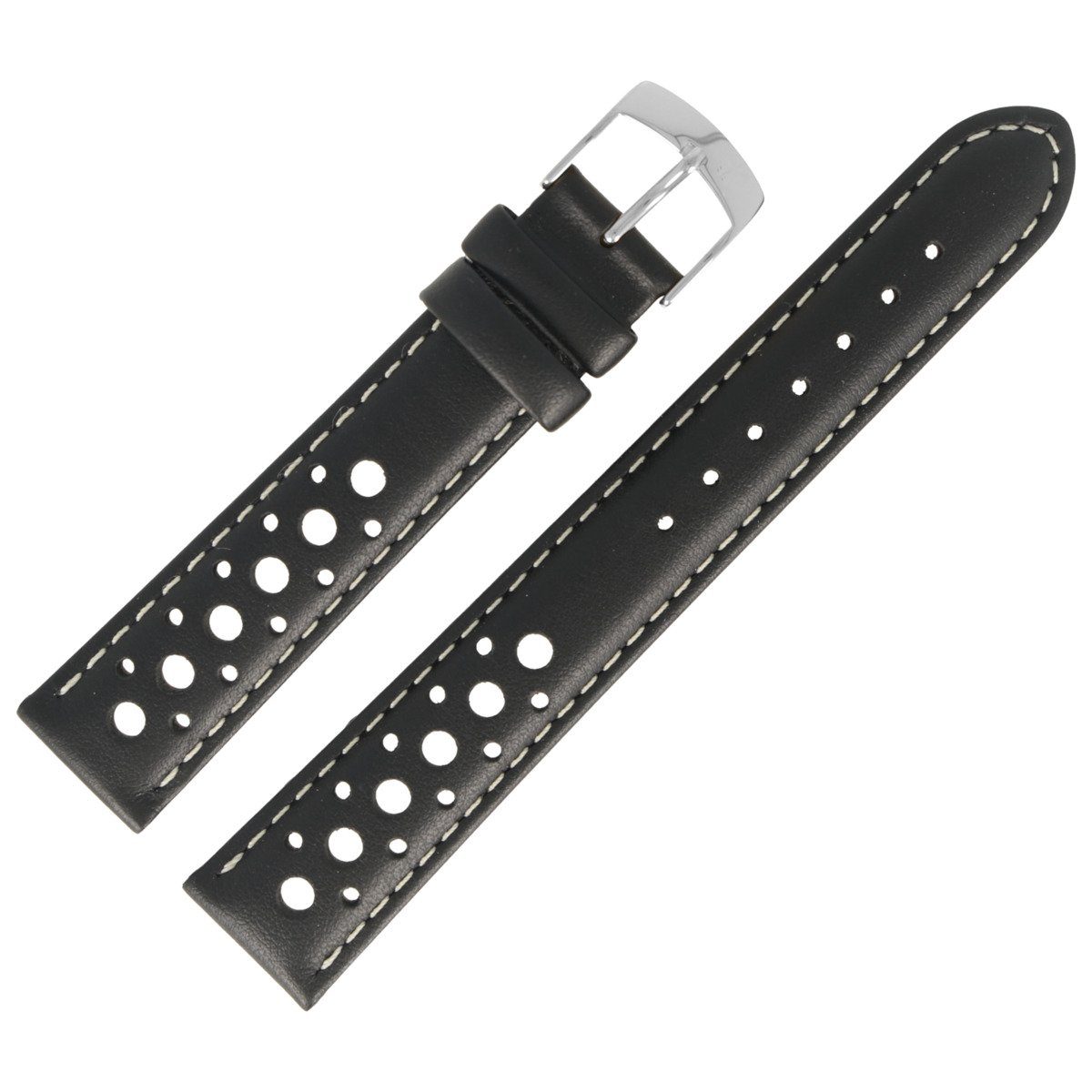 MARBURGER Uhrenarmband 18mm Leder