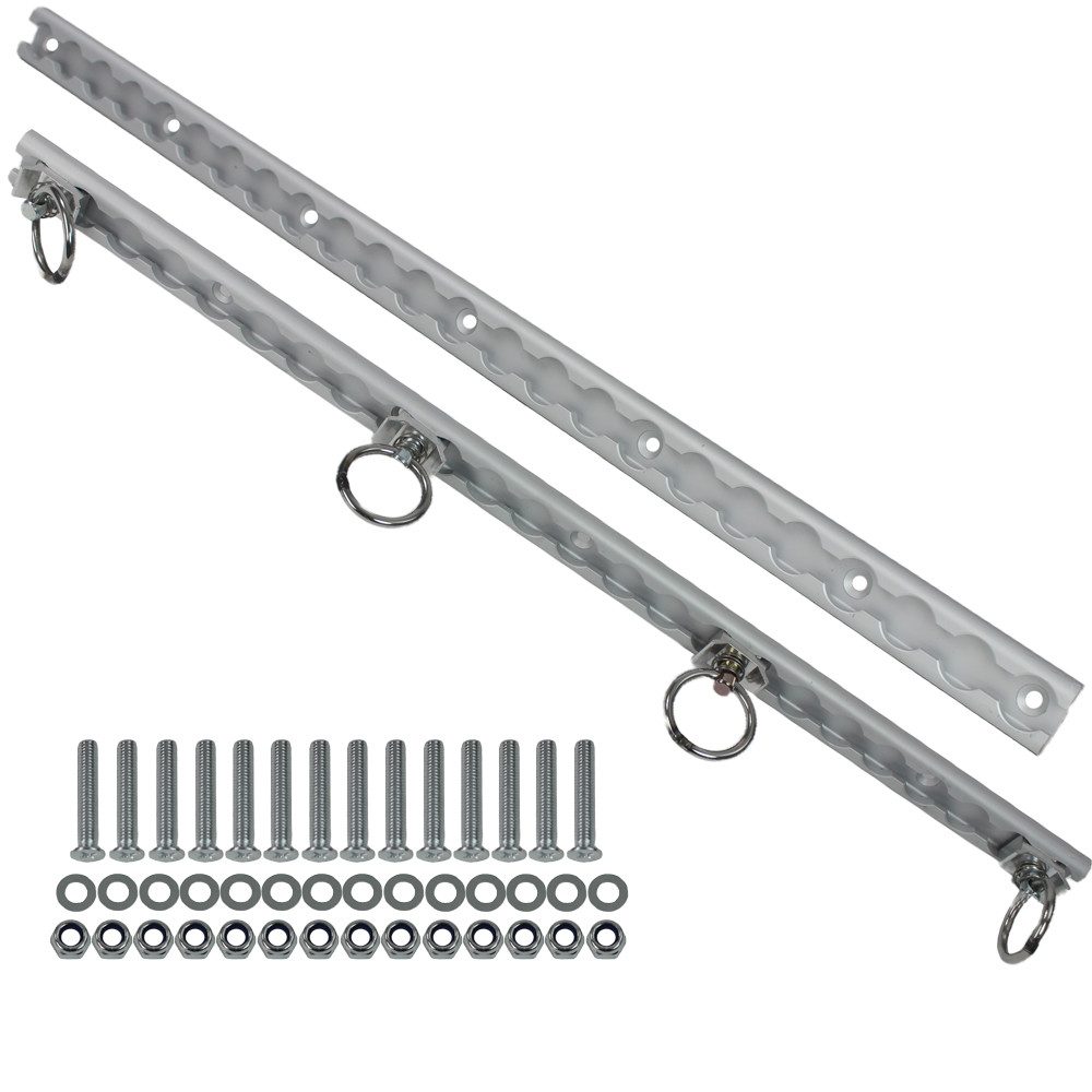 Kesseböhmer Sicherungsgurt 2x 610 mm ALU Zurrschiene Ladungssicherung Wohnmobil Anhänger