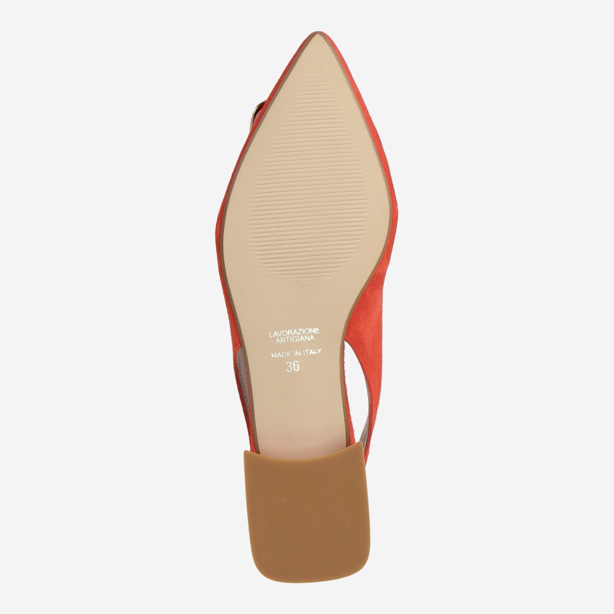 Lüke Schuhe Lüke Schuhe ELOISA CORALLO, Peeptoes & Slingpumps, Orange, Damen Peeptoepumps